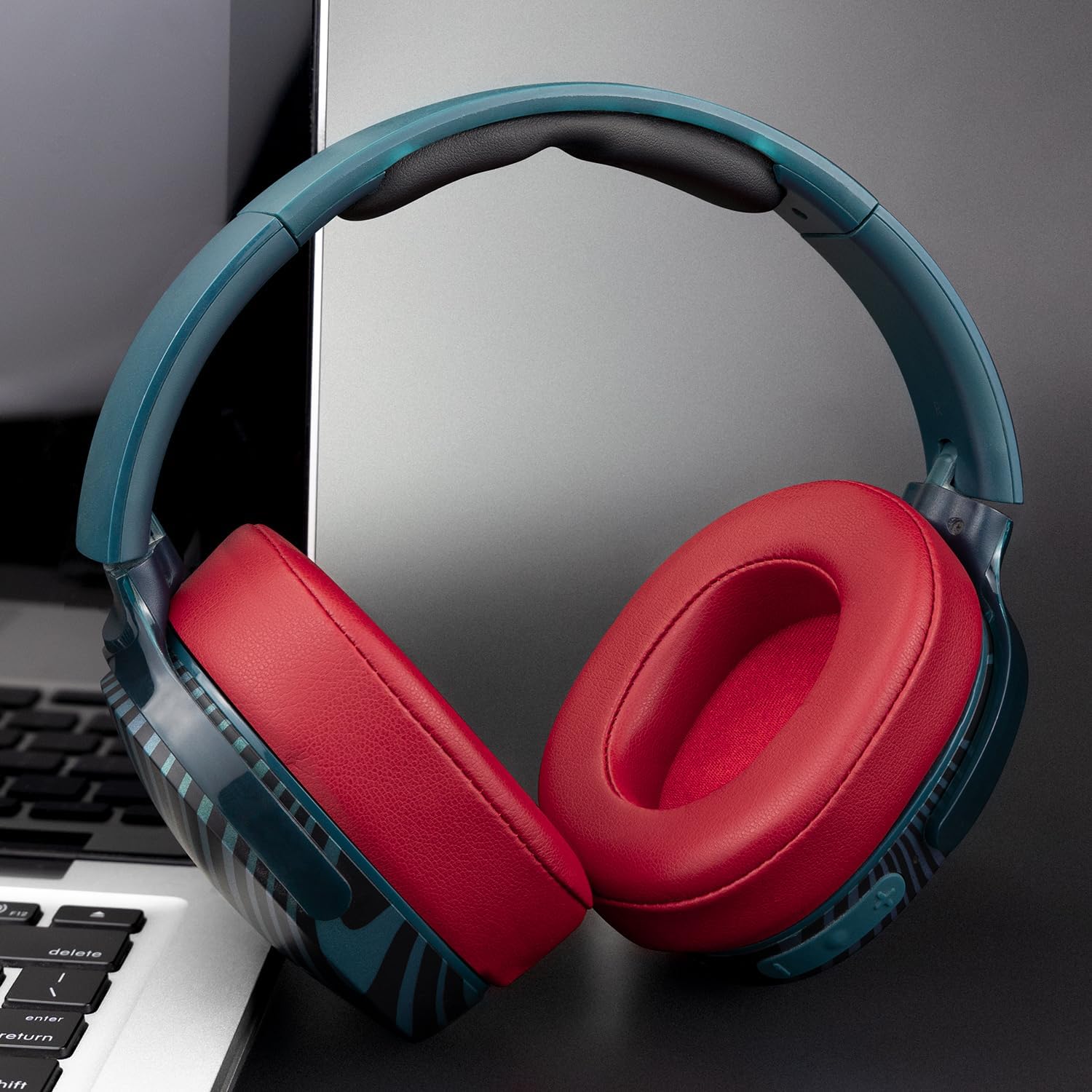 SOULWIT Earpads for Skullcandy Hesh 3/ANC/Evo & Crusher Wireless/ANC/Evo & Venue ANC - Protein Leather