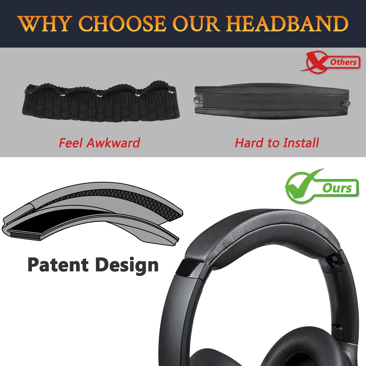 SOULWIT Headband for 1Mii Y8/Y8+