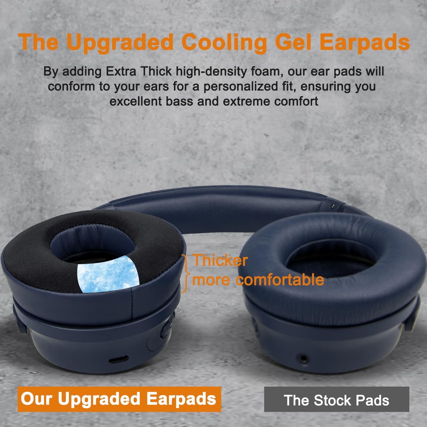 SoloWIT Earpads for Bose QuietComfort 35 Series - Cooling Gel