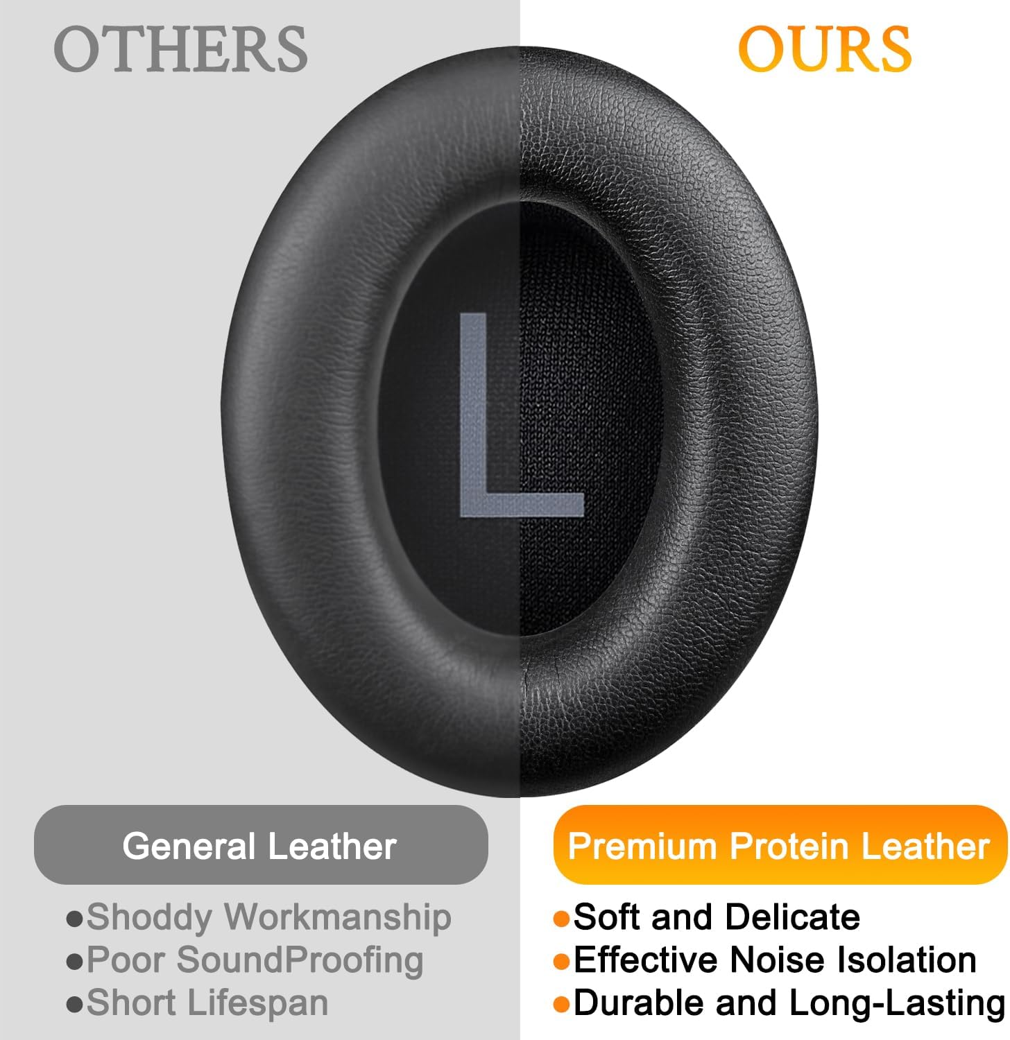 SOULWIT Earpads for Bose 700 - Protein Leather