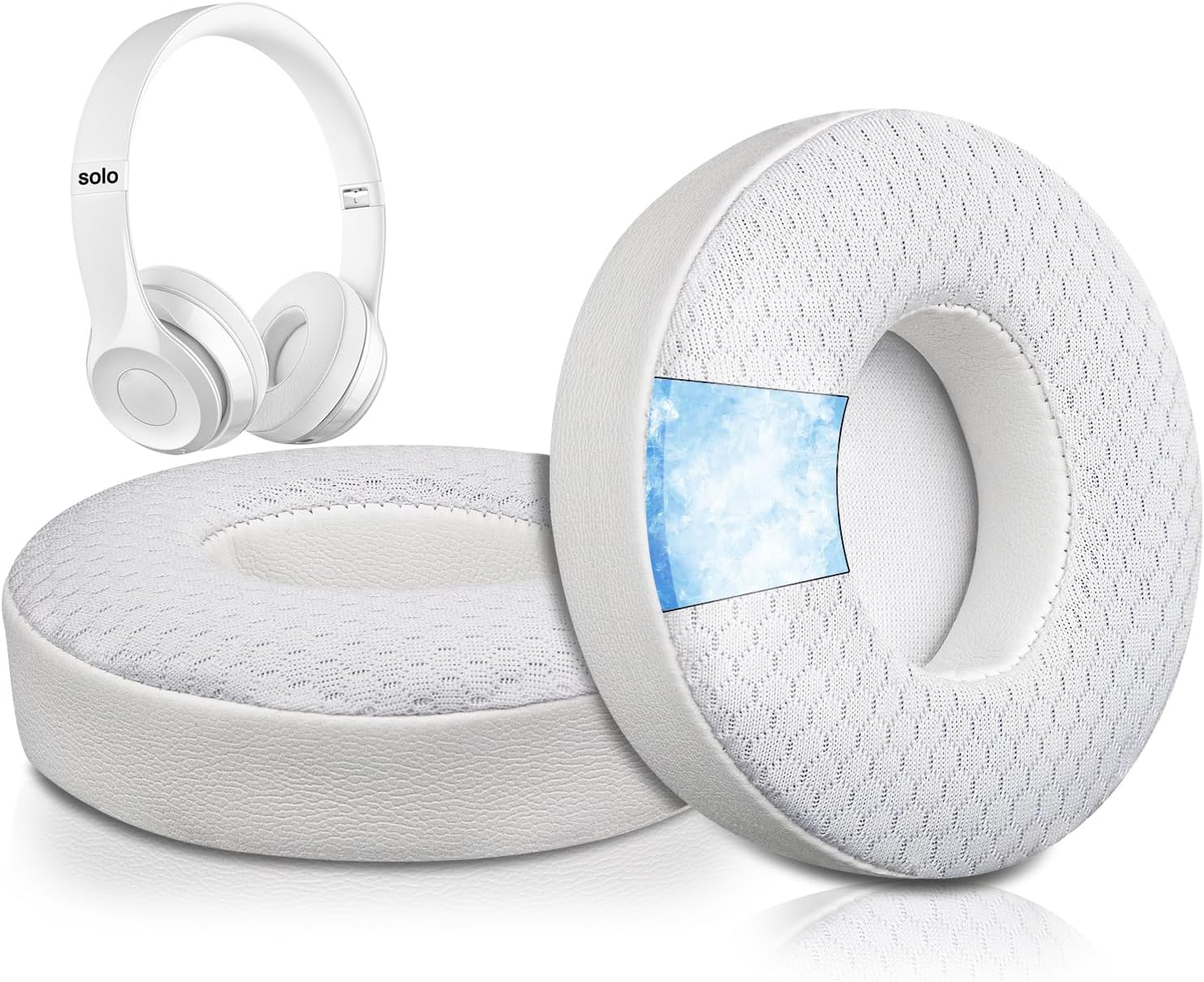SoloWIT Earpads for Beats Solo 2 & Solo 3 - Cooling Gel