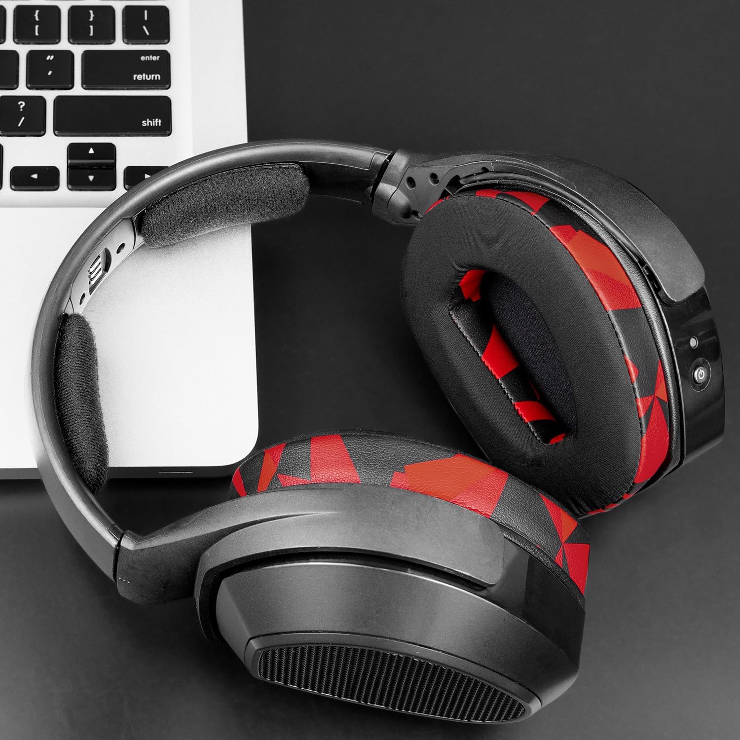 SOULWIT Earpads for Sennheiser RS165, RS175, RS185, RS195 - Protein Leather