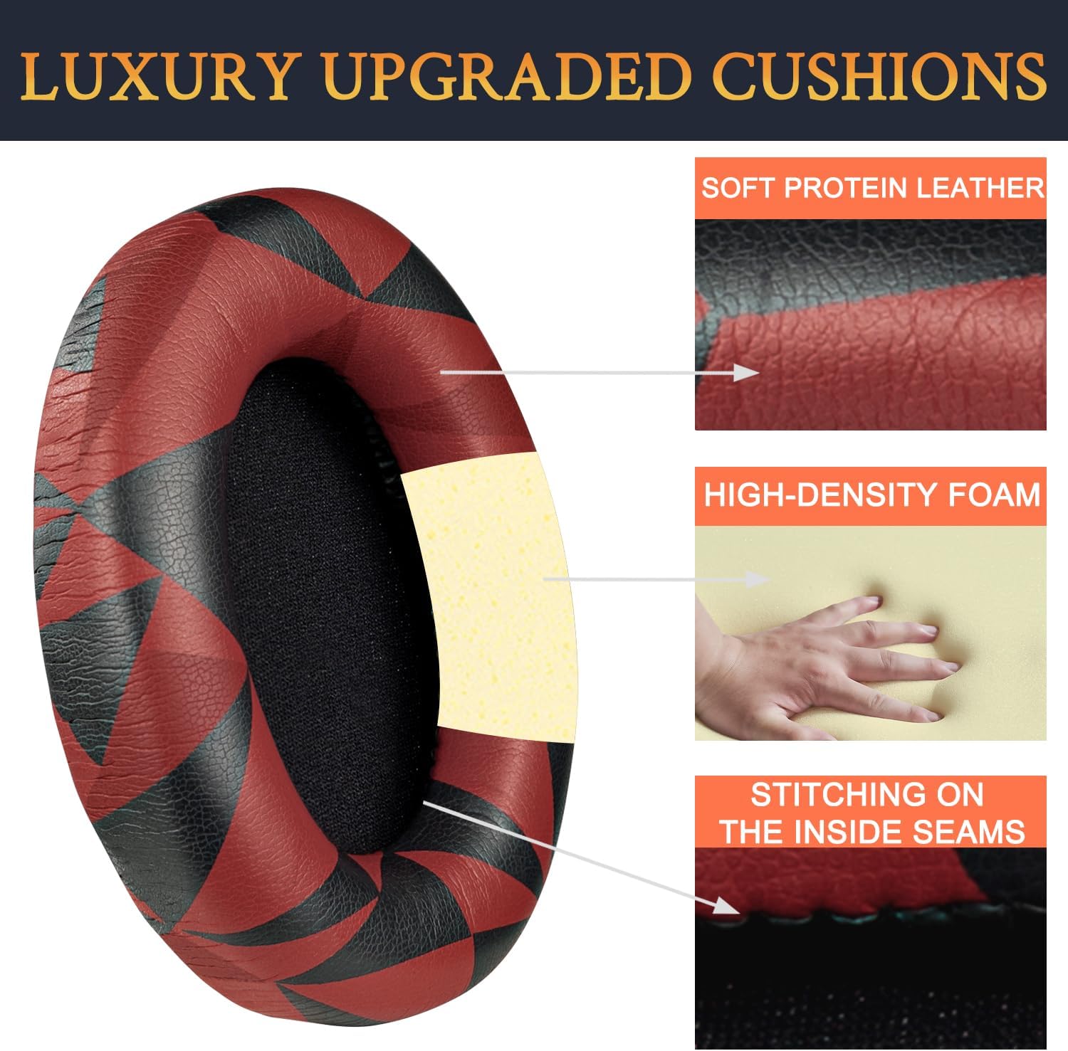SOULWIT Earpads for Sony WH-1000XM3 - Protein Leather