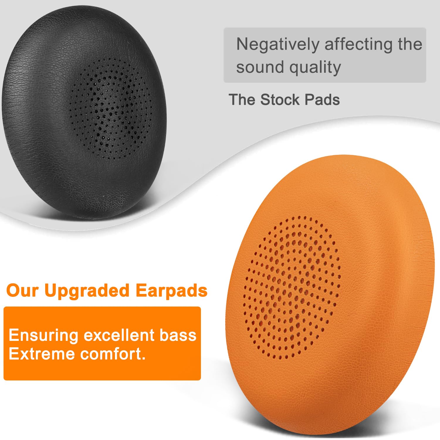 SOULWIT Earpads for Jabra Evolve2 65/40, Elite 45h - Protein Leather