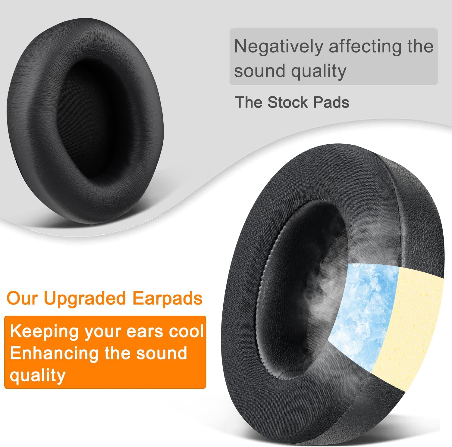 SOULWIT Earpads for Beats Studio Pro - Cooling Gel