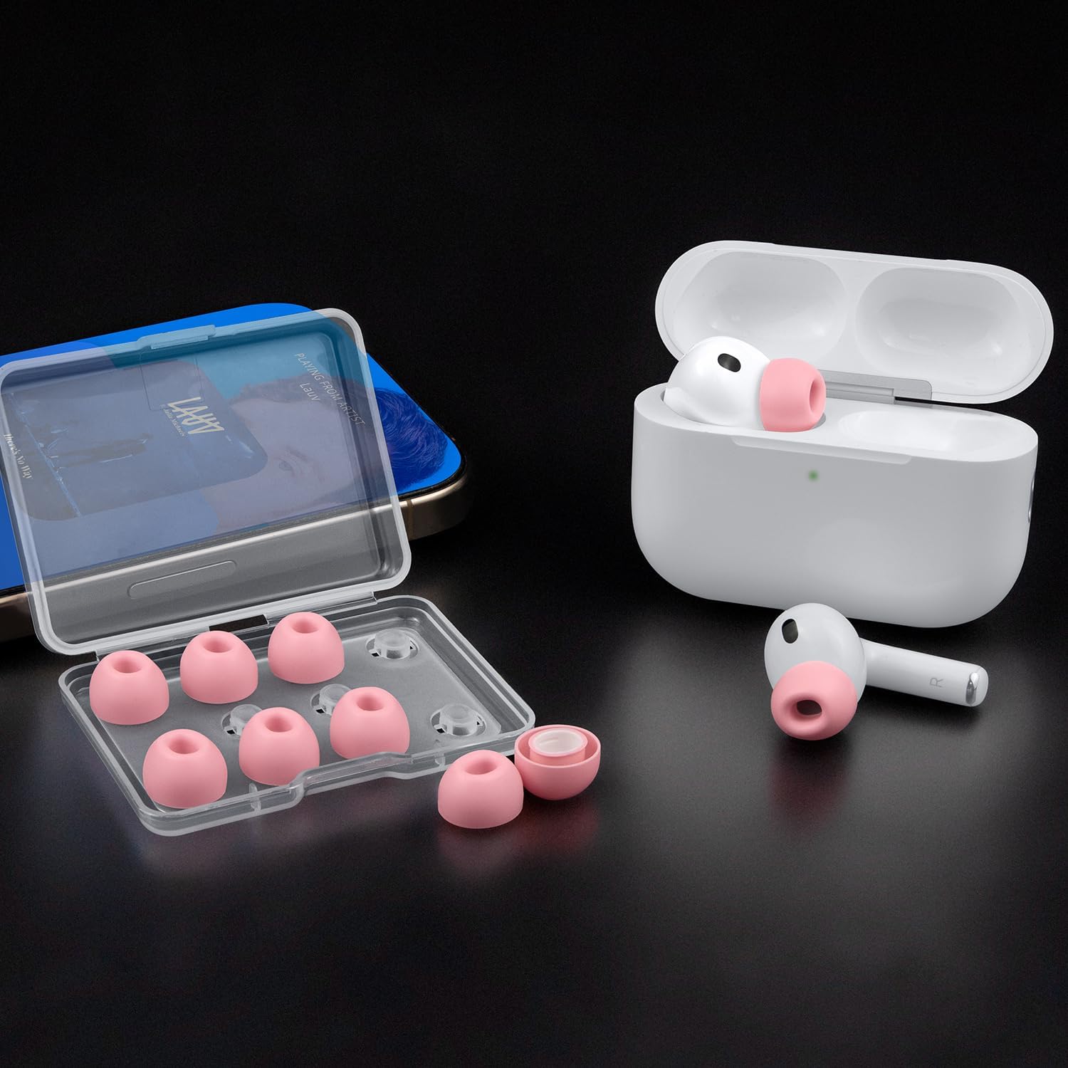 SOULWIT Silicone Ear Tips for AirPods Pro 3 - 5 pairs
