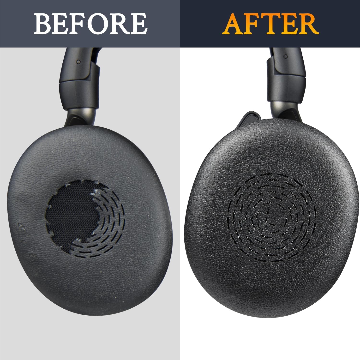 SOULWIT Earpads for Jabra Evolve2 65 Flex - Protein Leather