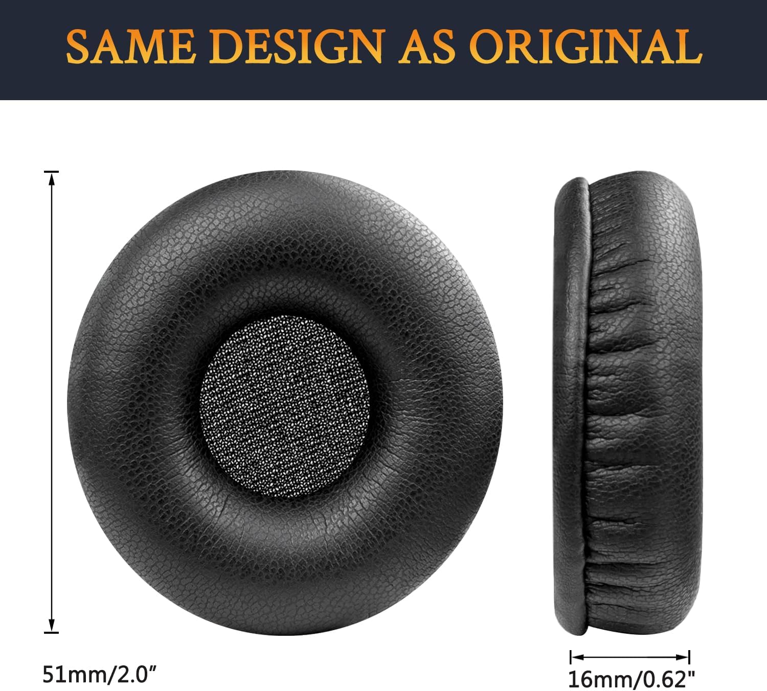 SOULWIT Earpads for Jabra PRO / BIZ / UC Voice - Protein Leather