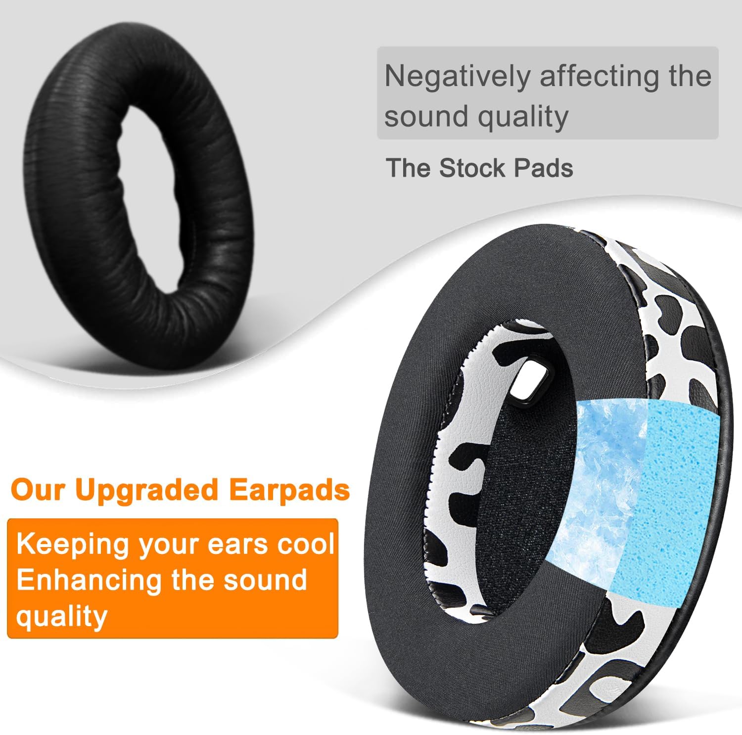 SOULWIT Earpads for Sony WH-1000XM4 - Cooling Gel