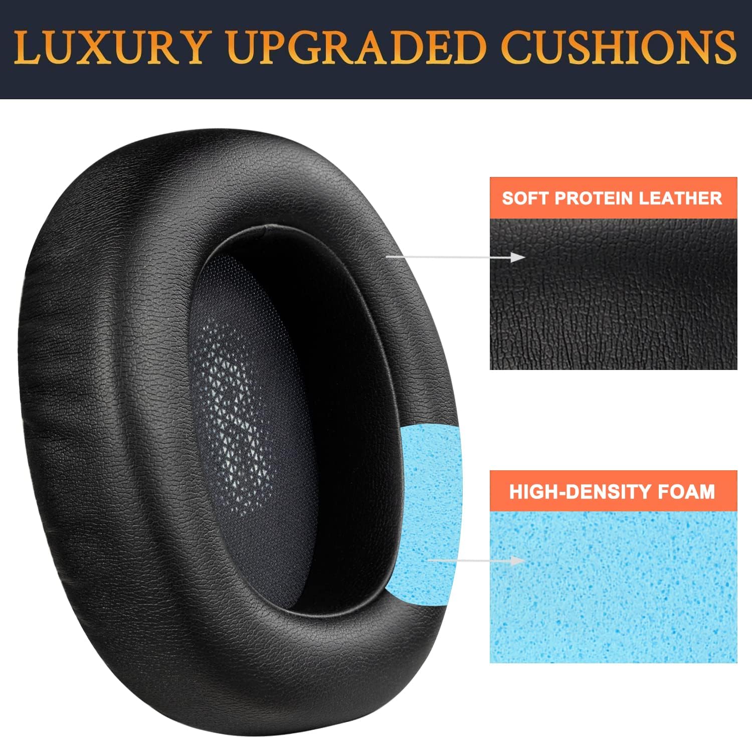 SOULWIT Earpads for JBL Everest Elite 750NC (V750NXT) - Protein Leather