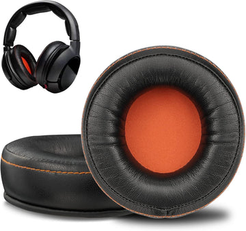 SOULWIT Earpads for SteelSeries Siberia 800/X800/P800, Siberia 840, SteelSeries H - Protein Leather
