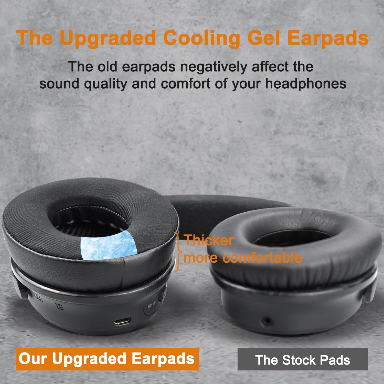 SoloWIT Earpads for Bose QuietComfort 35 Series - Cooling Gel