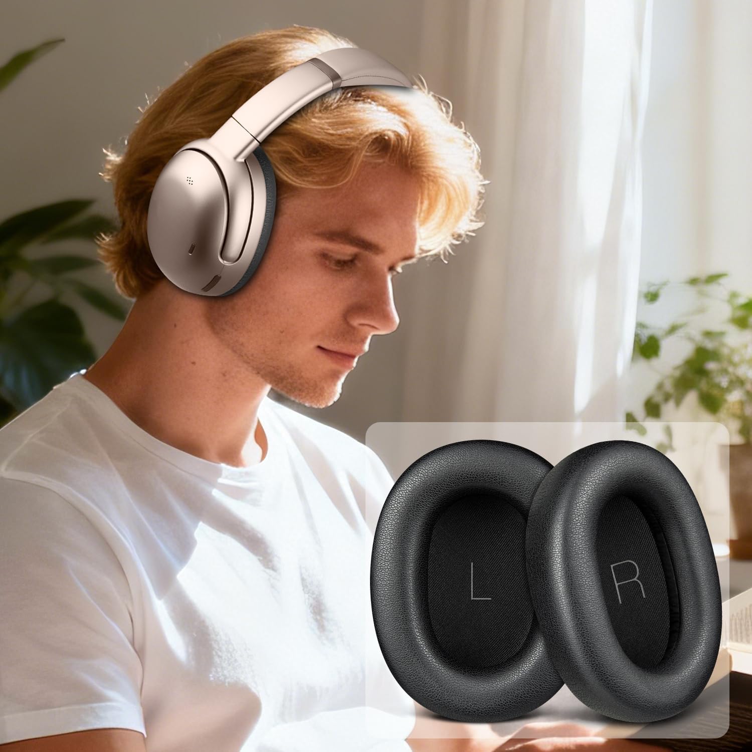 SOULWIT Earpads for JBL Tour One M3 - Protein Leather