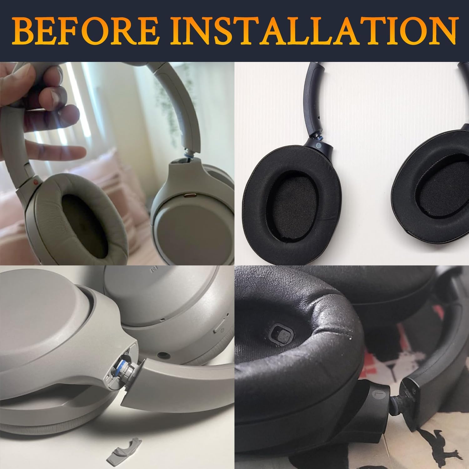 SOULWIT Hinge Swivel for Sony WH-1000XM4