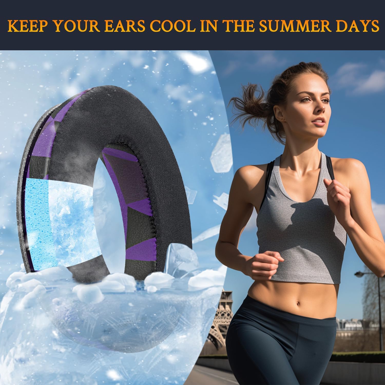 SoloWIT Earpads for Bose QuietComfort 35 Series - Cooling Gel
