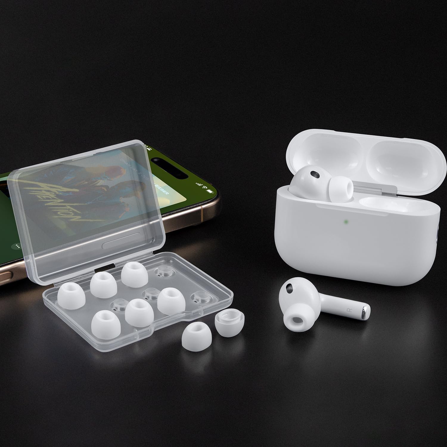 SOULWIT Silicone Ear Tips for AirPods Pro 3 - 5 pairs