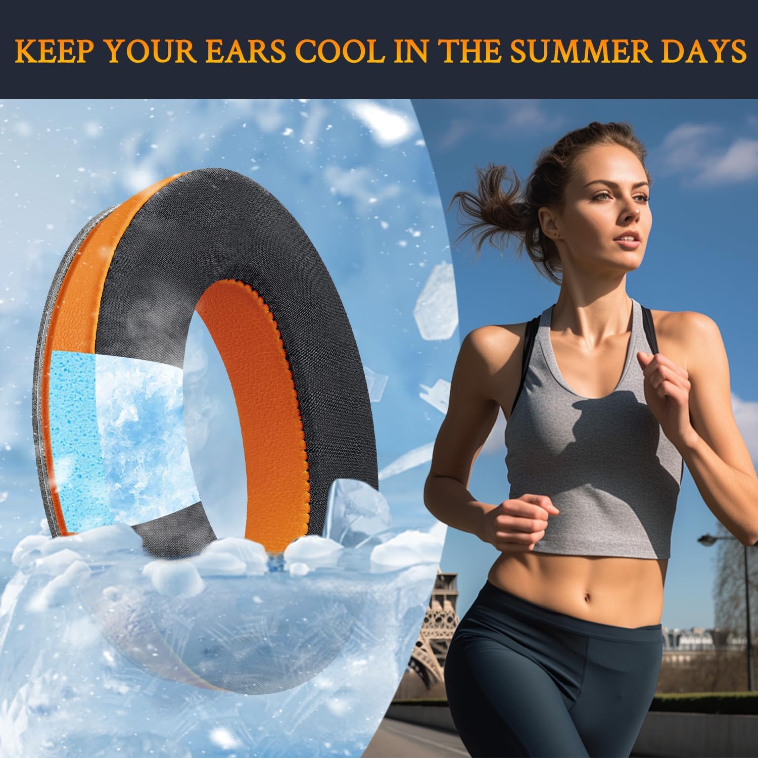 SoloWIT Earpads for Bose QuietComfort 35 Series - Cooling Gel