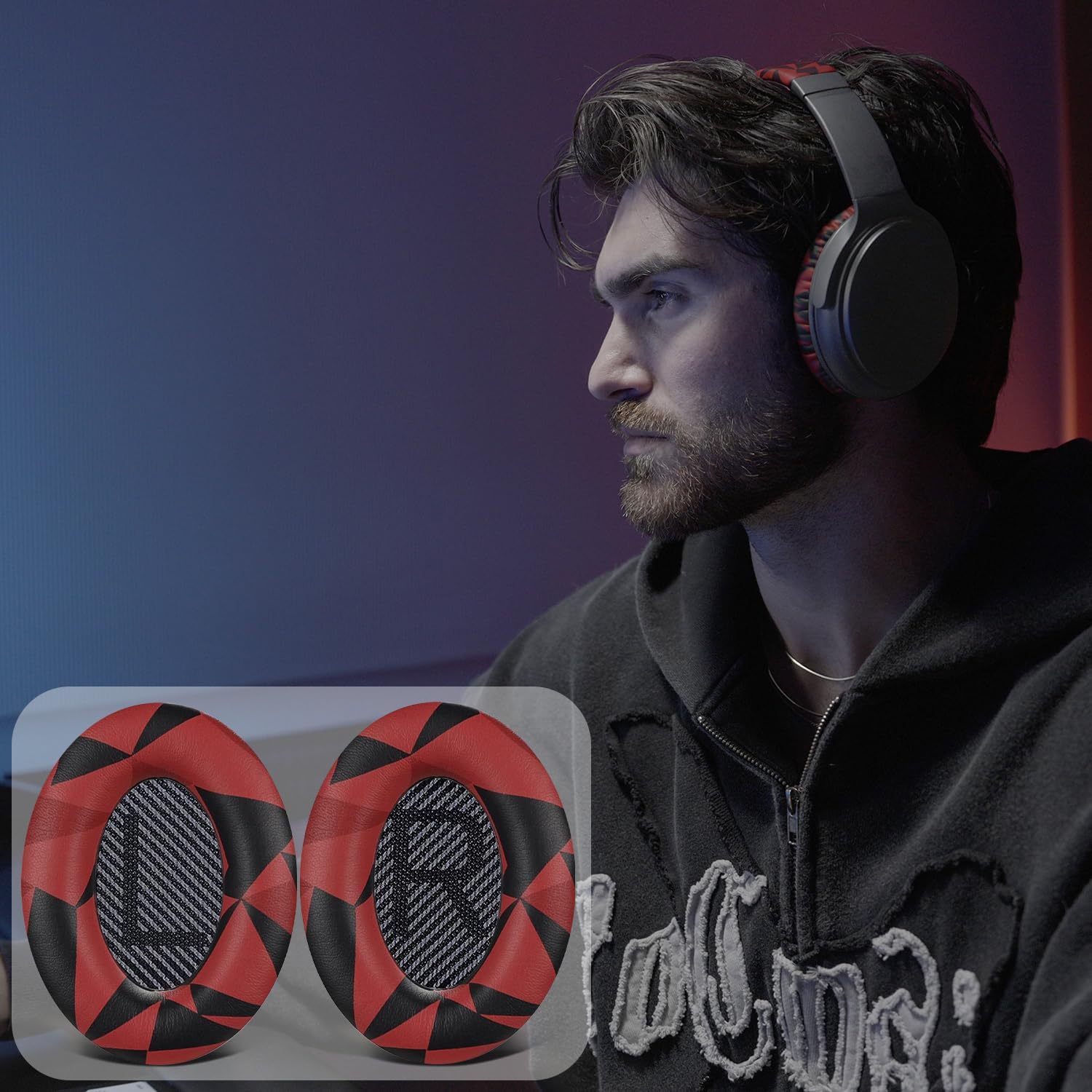 SoloWIT Earpads for Bose QuietComfort 35 Series - Protein Leather