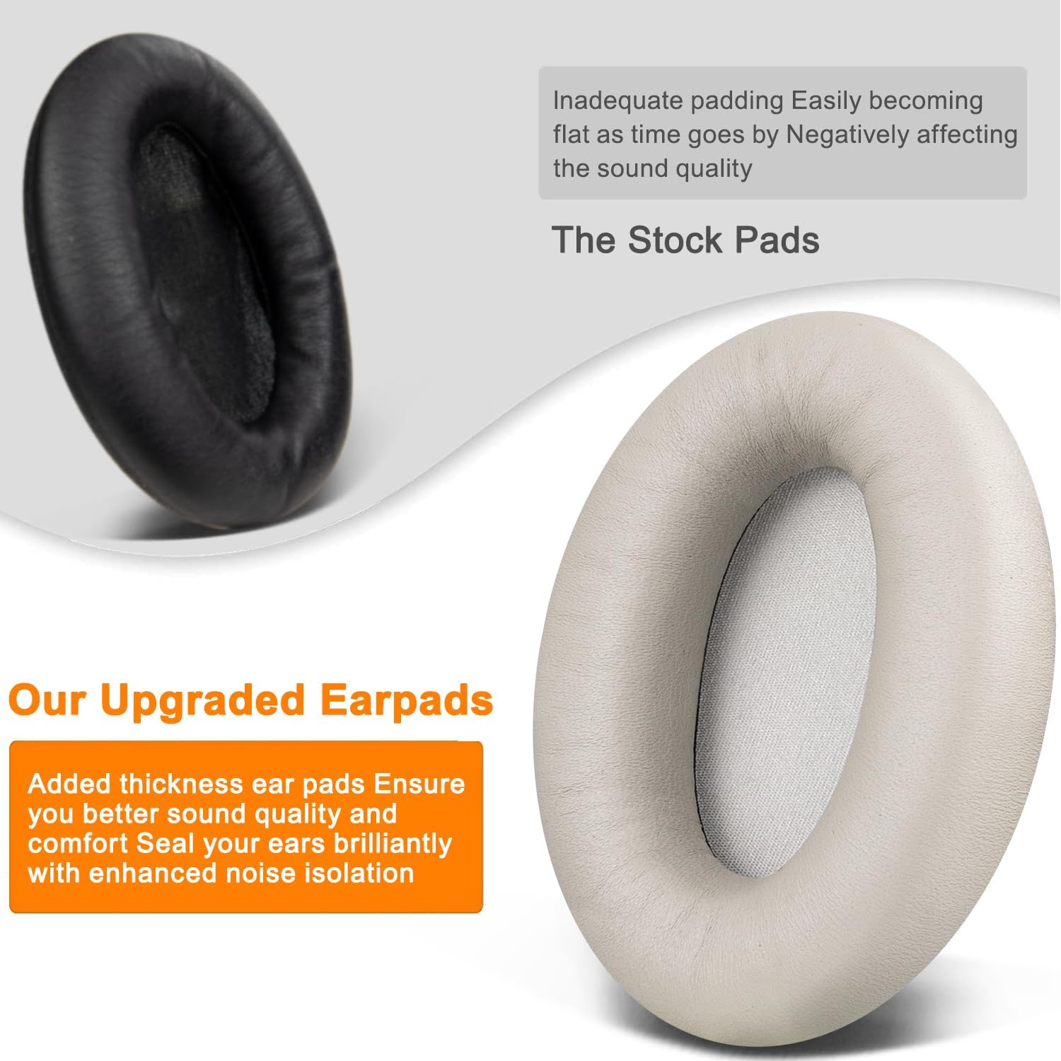 SOULWIT Earpads for Sony WH-1000XM3 - Lambskin