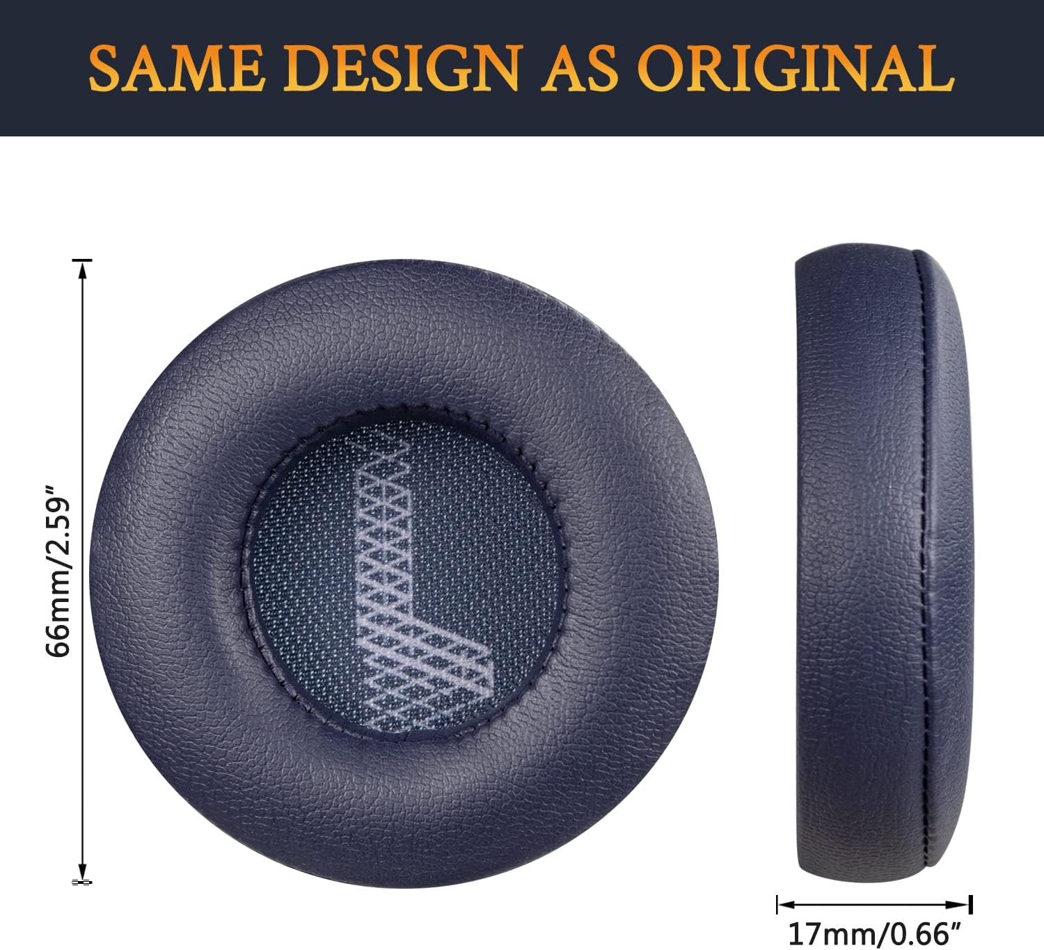 SOULWIT Earpads for JBL Live 400BT - Protein Leather