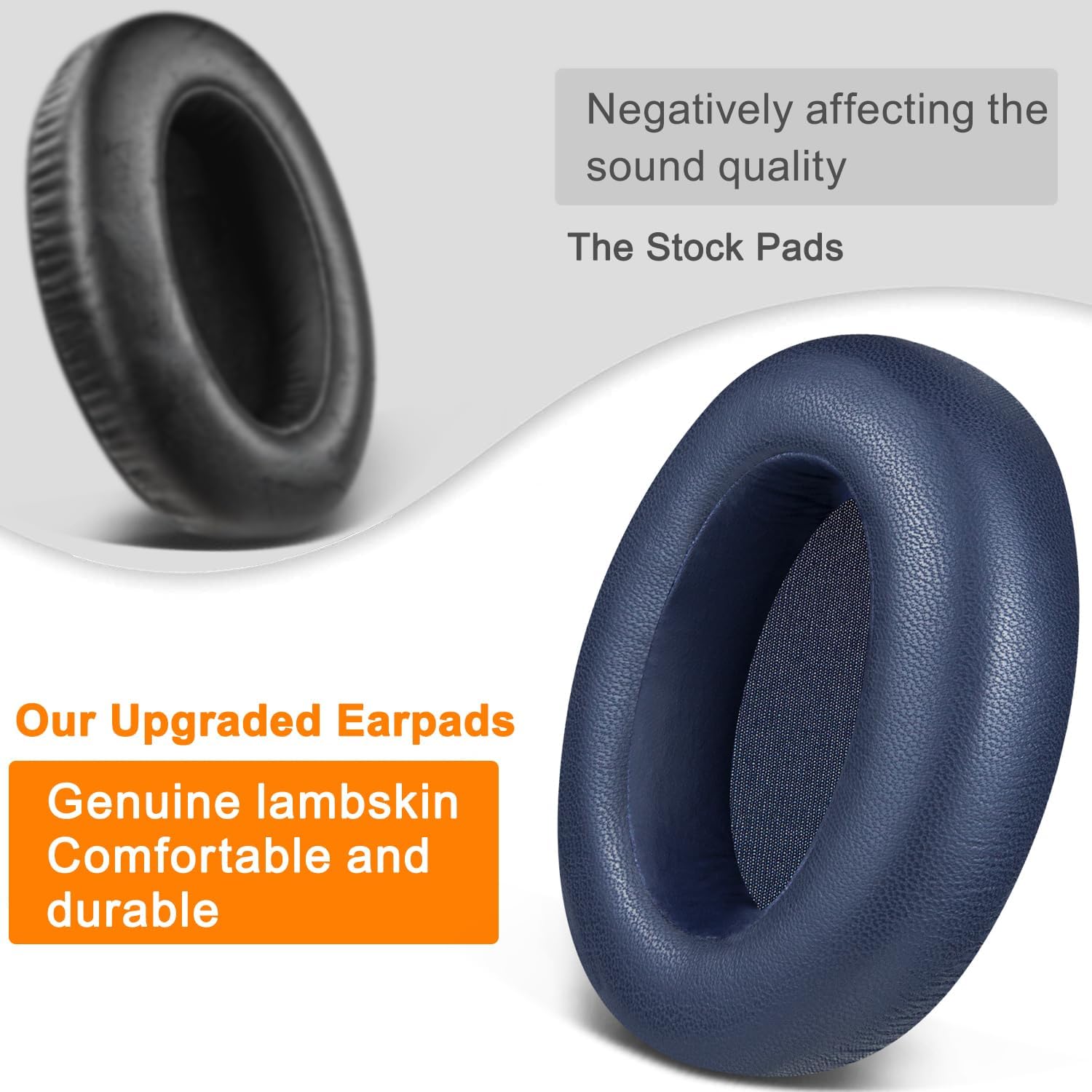 SOULWIT Earpads for Sony WH-XB910N - Lambskin