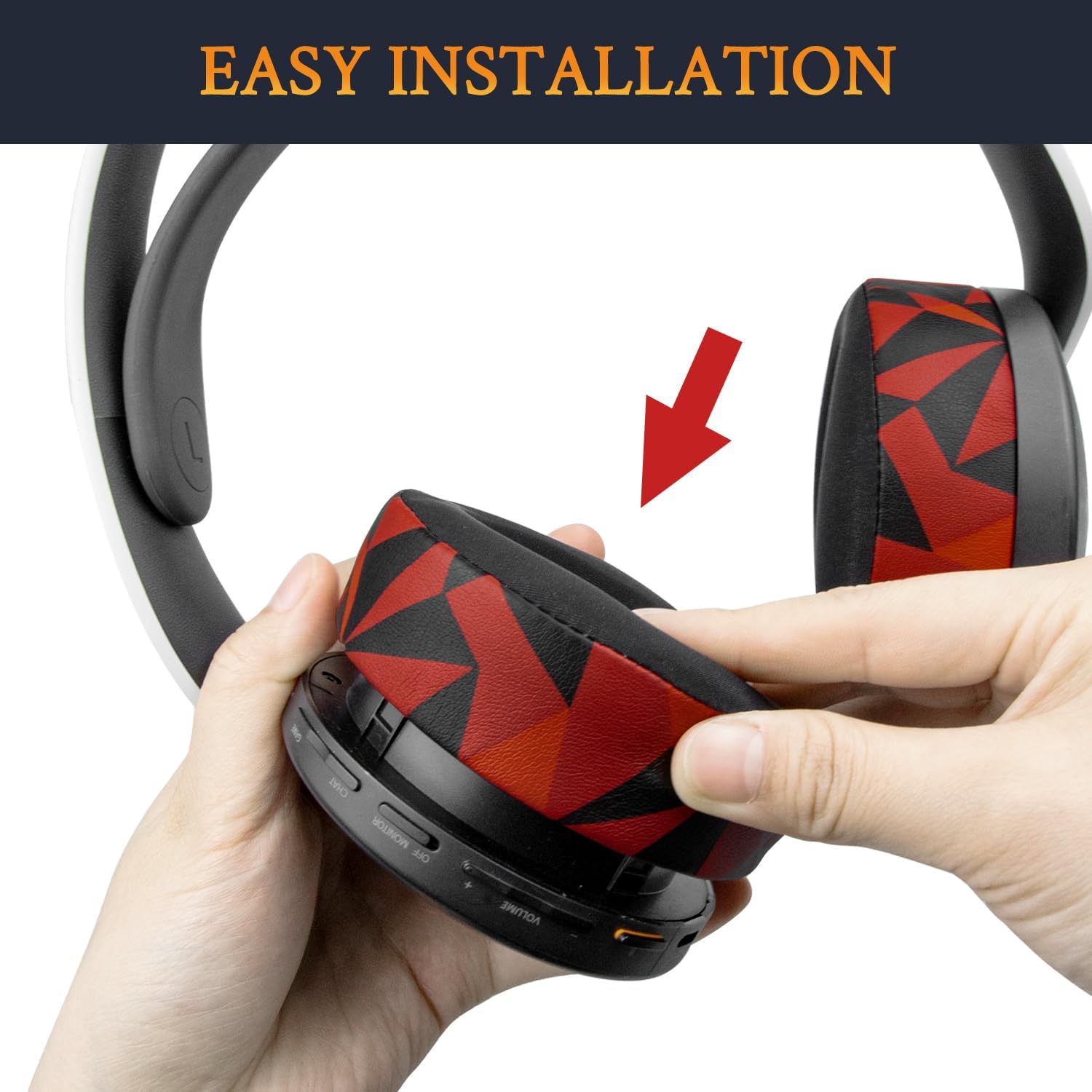 SOULWIT Earpads for Sony PlayStation 5 Pulse PS5 3D - Cooling Gel