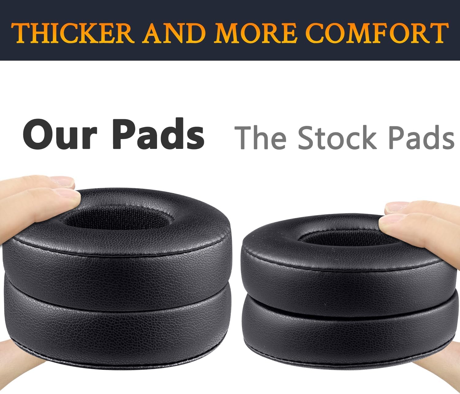 SoloWIT Earpads for Beats Solo 2 & Solo 3 - Protein Leather