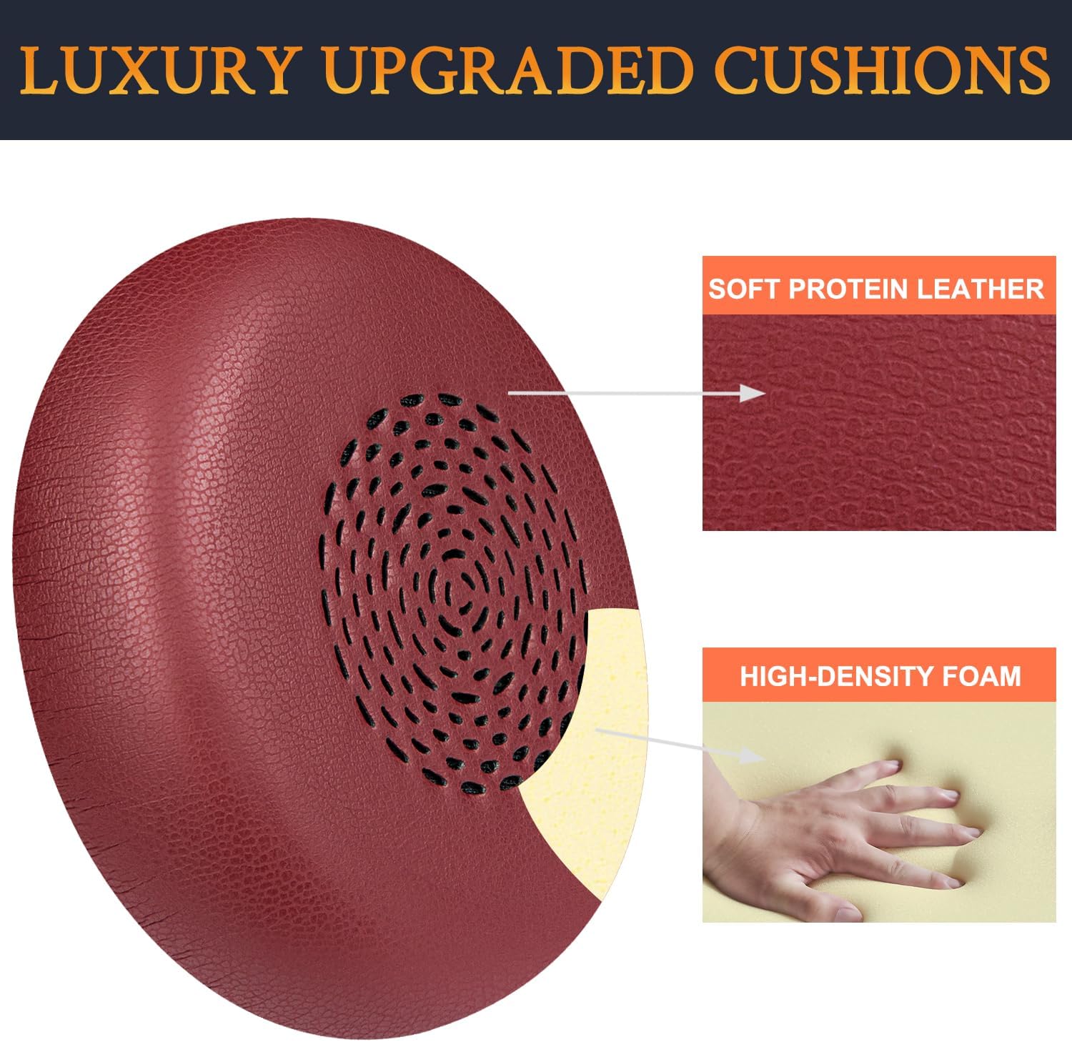 SOULWIT Earpads for Jabra Evolve2 75 - Protein Leather