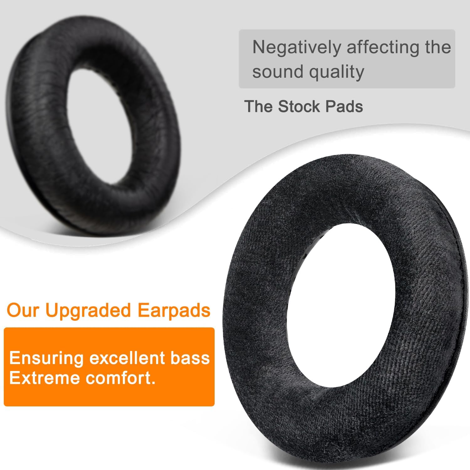 SOULWIT Earpads for Beyerdynamic DT 770 Pro Series (Pro / Pro HT / ALT / Edition), DT 511, DT 801, DT 831, DT 901, HS 300, MMX 300, Custom One PRO Plus, Custom Studio - Velour