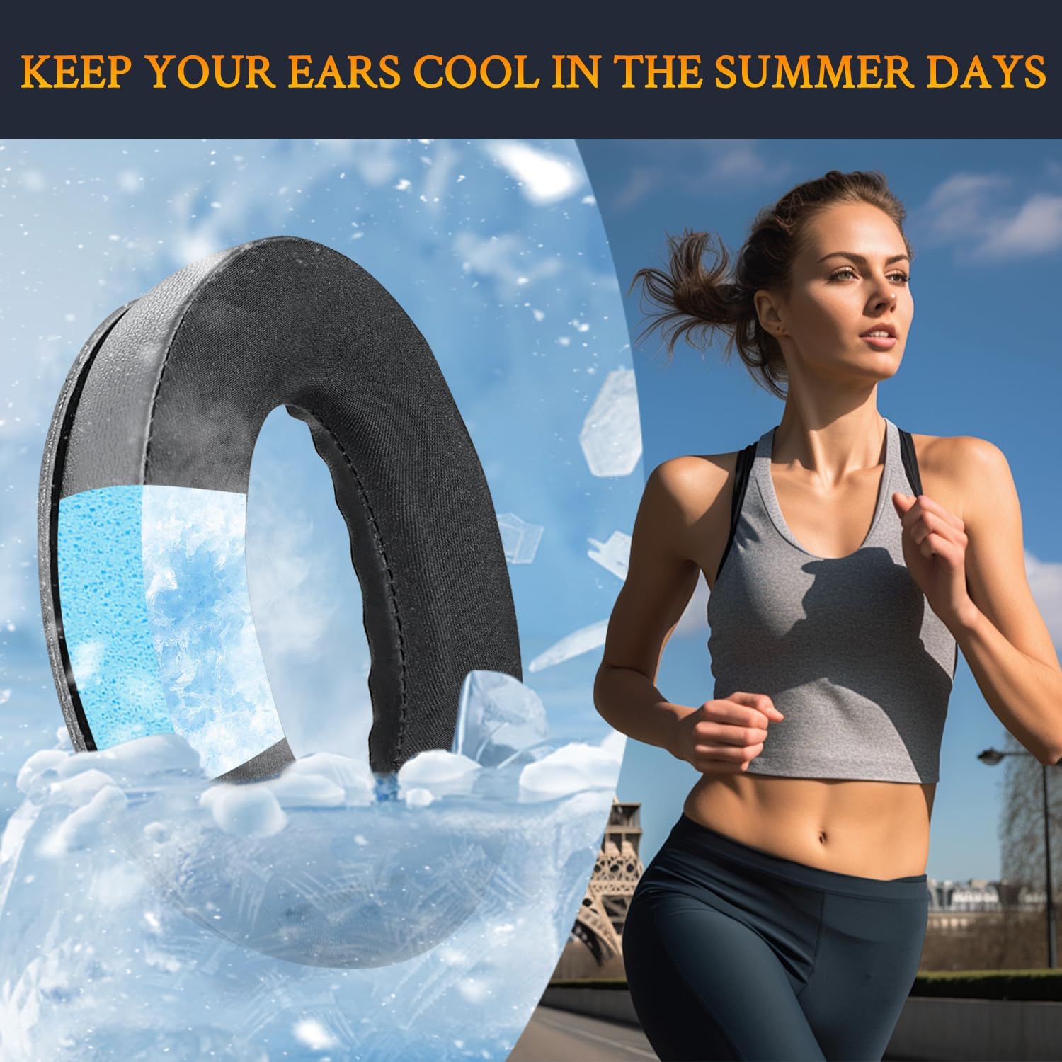 SoloWIT Earpads for Bose QuietComfort 35 Series - Cooling Gel