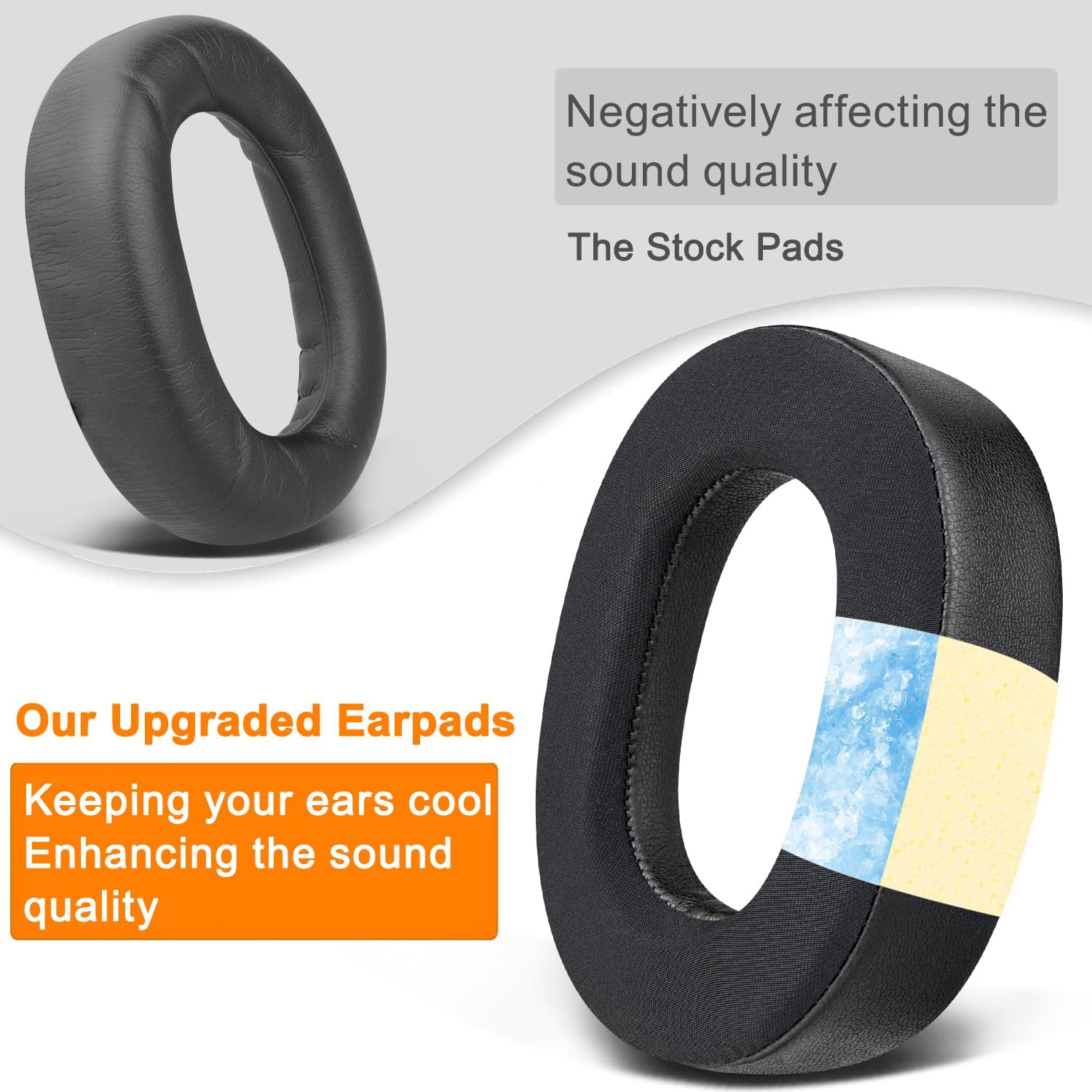 SOULWIT Earpads for Jabra Evolve2 85 - Cooling Gel