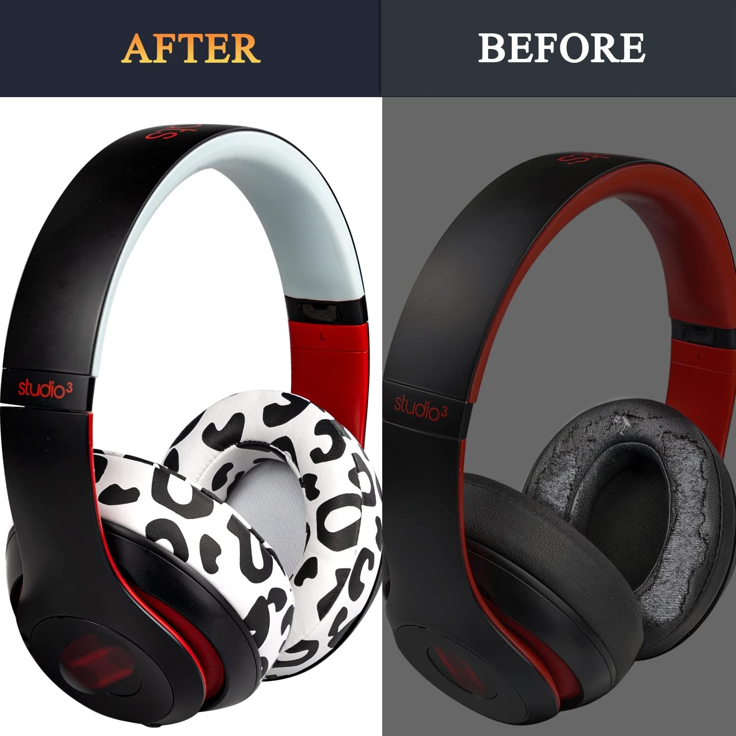 SoloWIT Earpads for Beats Studio 2 & Studio 3 - Protein Leather