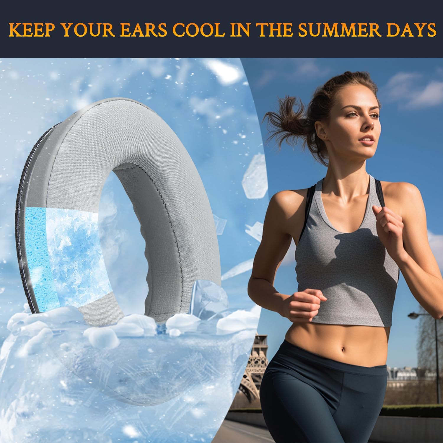 SoloWIT Earpads for Bose QuietComfort 35 Series - Cooling Gel