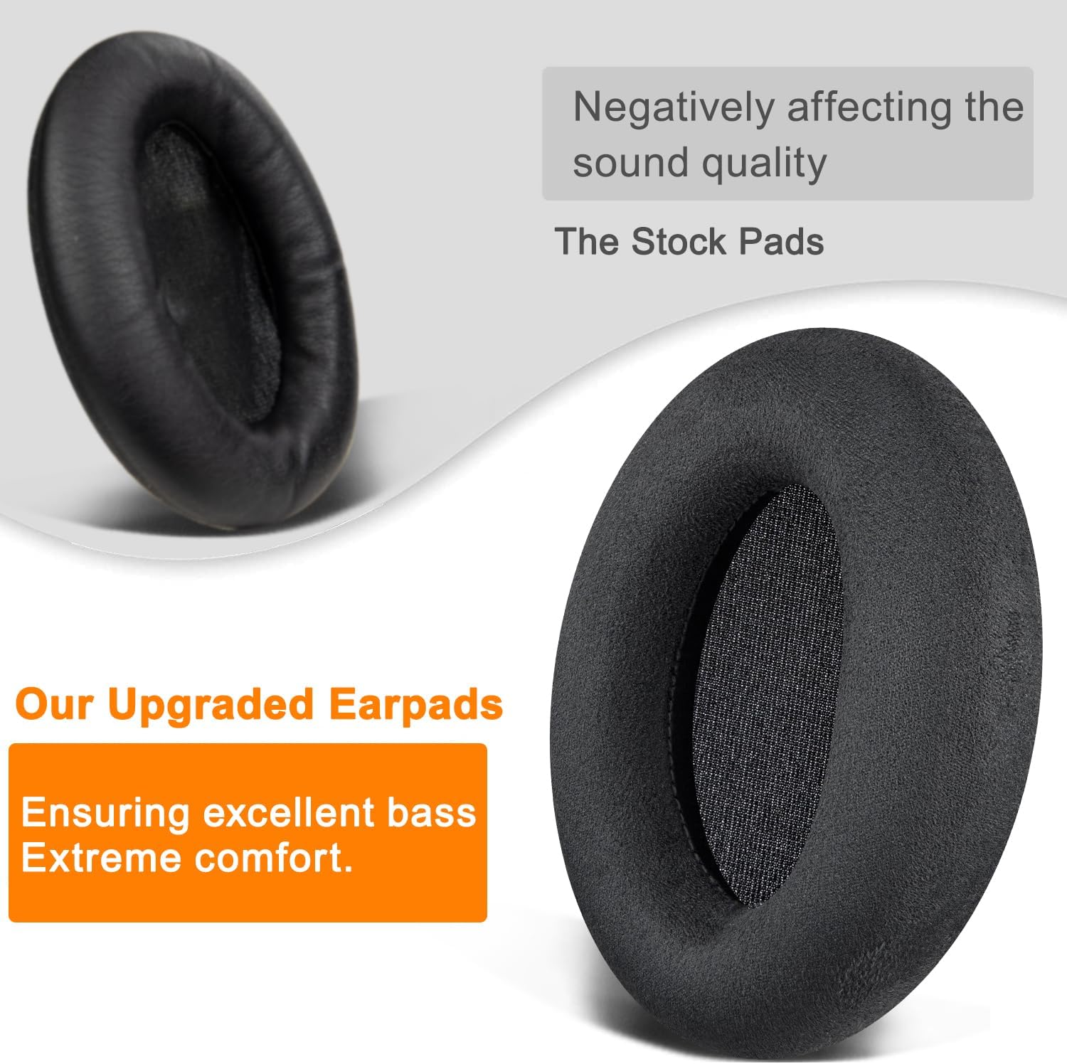 SOULWIT Earpads for Sony WH-1000XM3 - Micro Suede