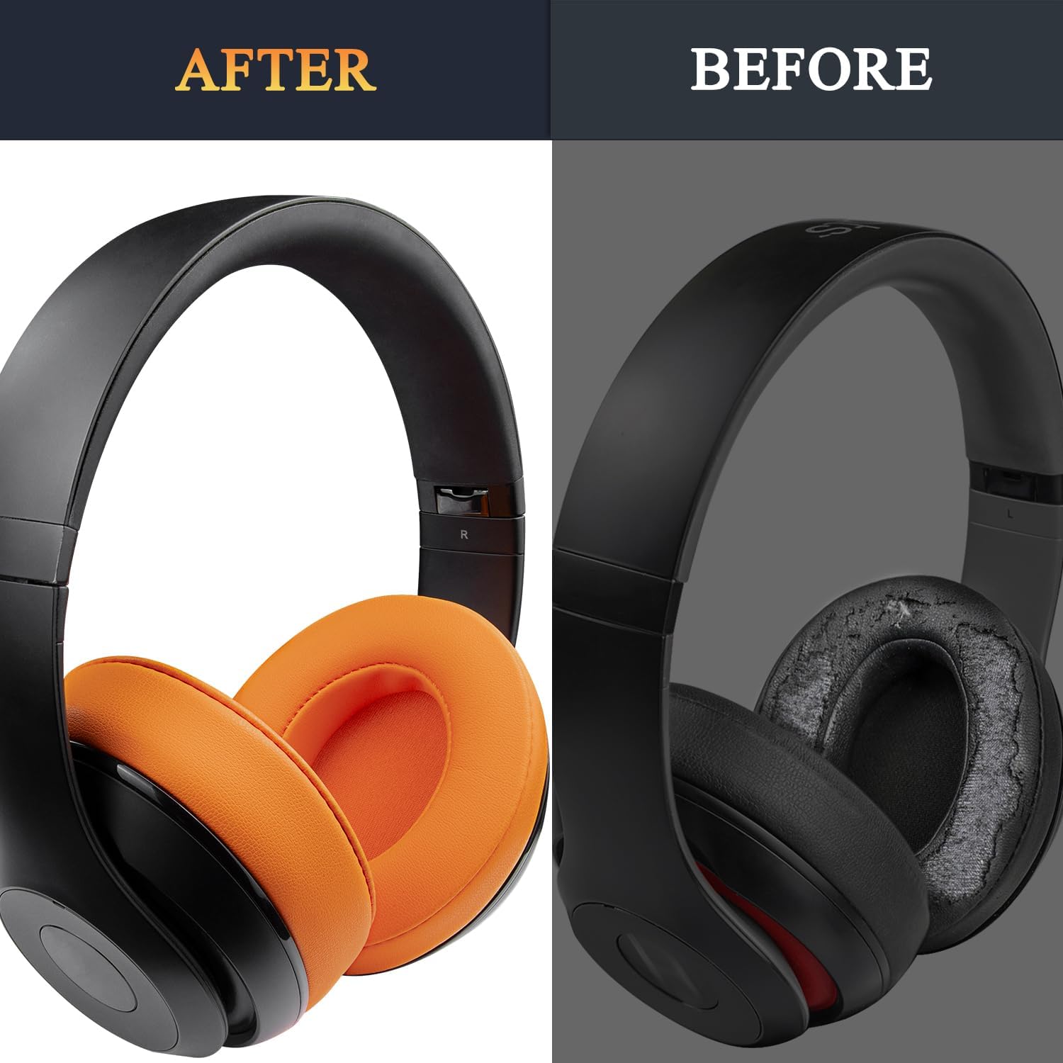 SoloWIT Earpads for Beats Studio 2 & Studio 3 - Protein Leather