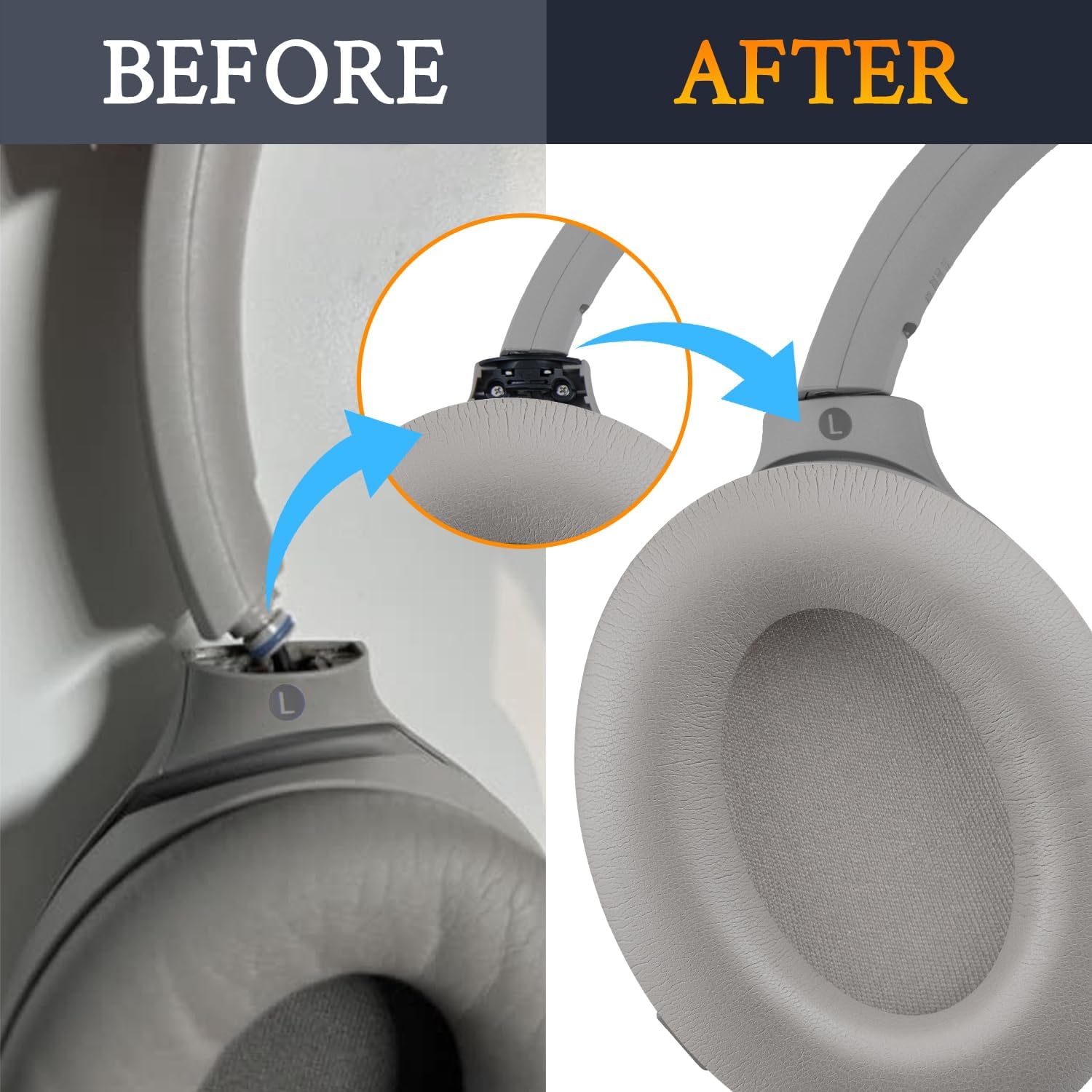 SOULWIT Hinge Swivel for Sony WH-1000XM4