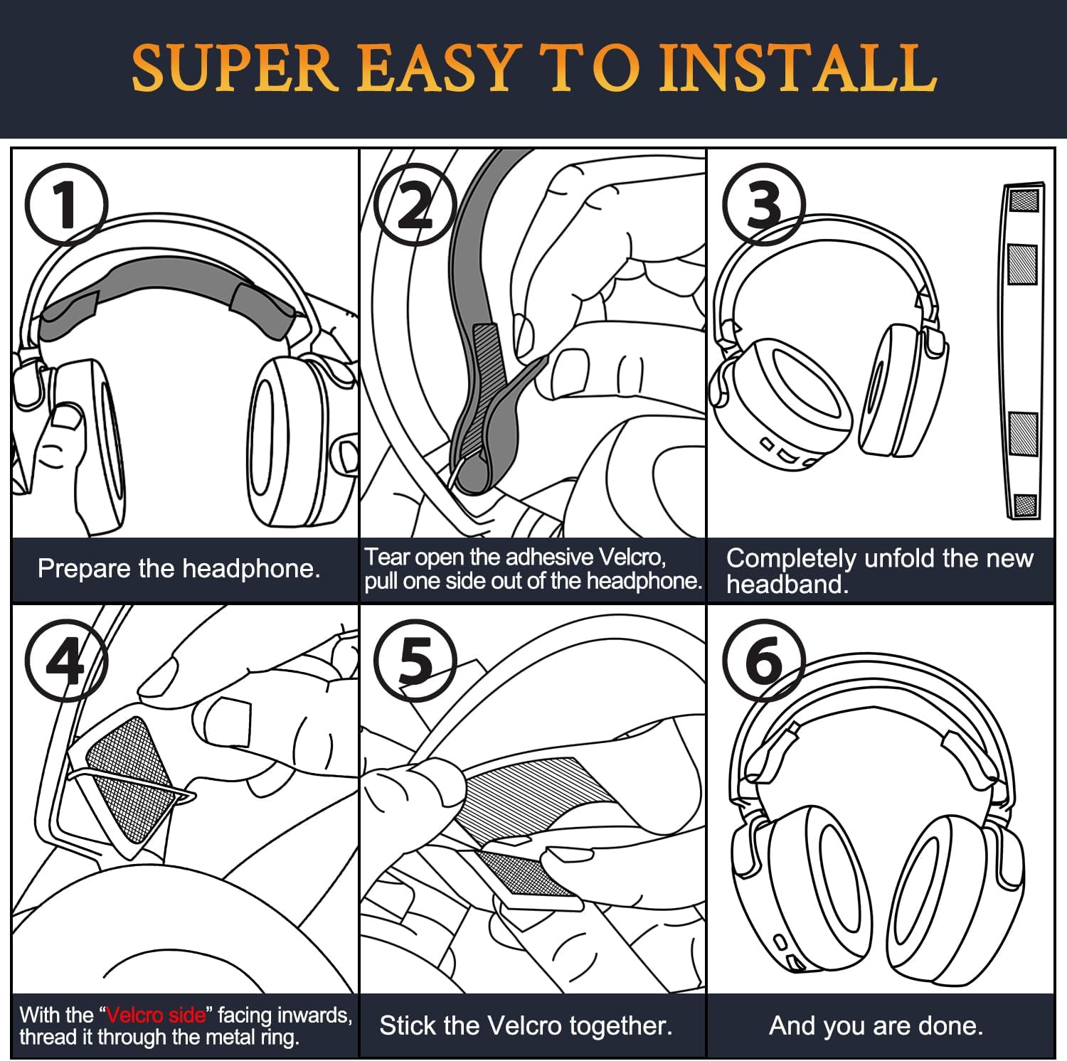SOULWIT Headband for SteelSeries Arctis 3, Arctis 5 Gaming Headset
