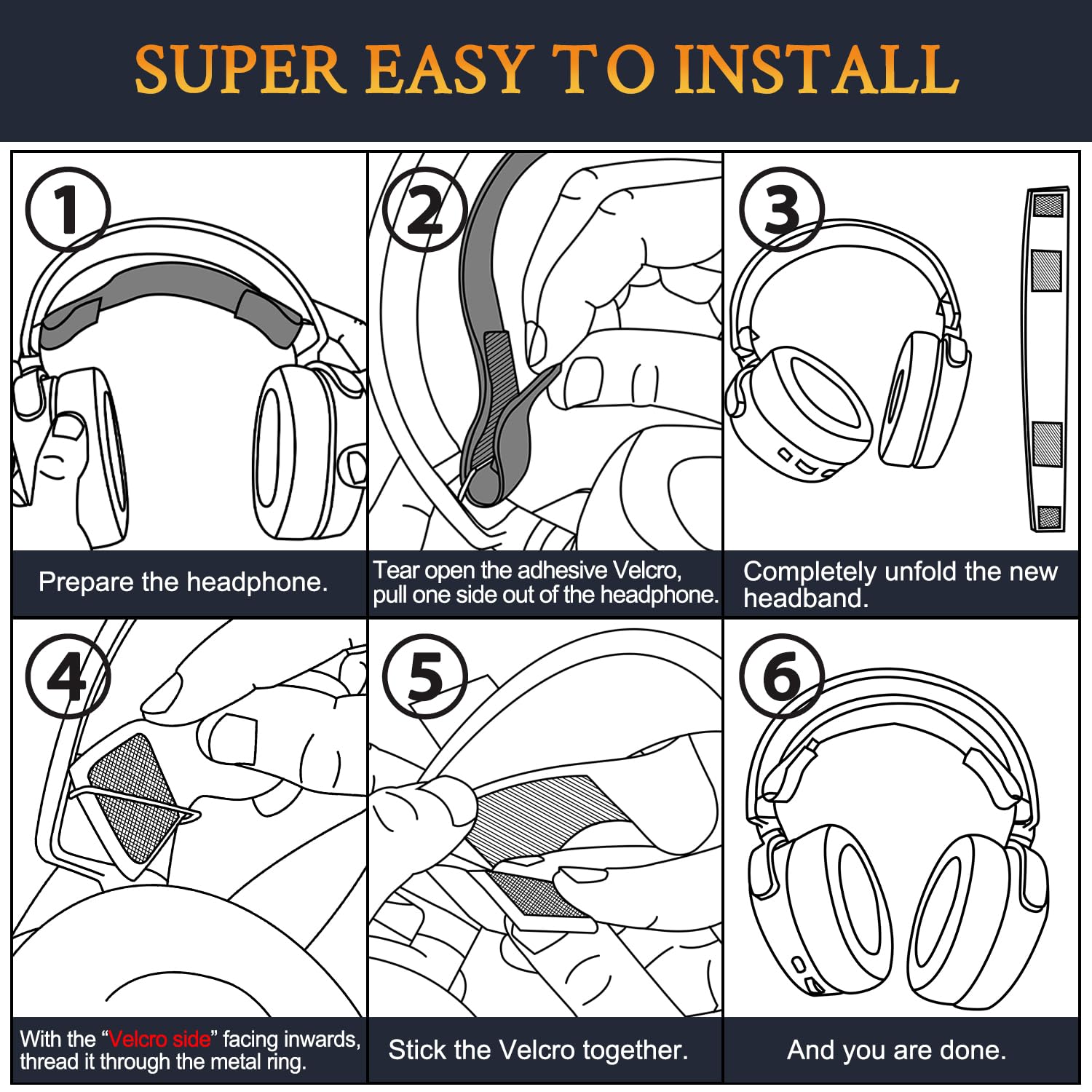 SOULWIT Headband for SteelSeries Arctis 3, Arctis 5 Gaming Headset