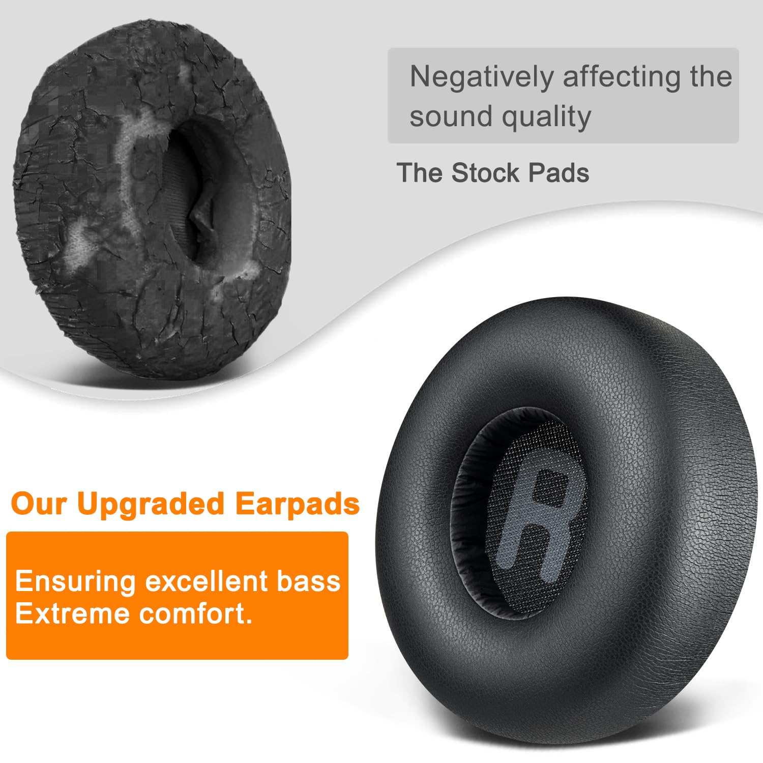 SOULWIT Earpads for JBL Tune 600BTNC / 660NC / 670NC - Protein Leather