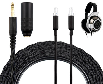 SOULWIT Headphone Audio Cable for Sennheiser HD800/HD800S/HD820, 3 m/10 ft, 4.4 mm Plug & XLR Connector