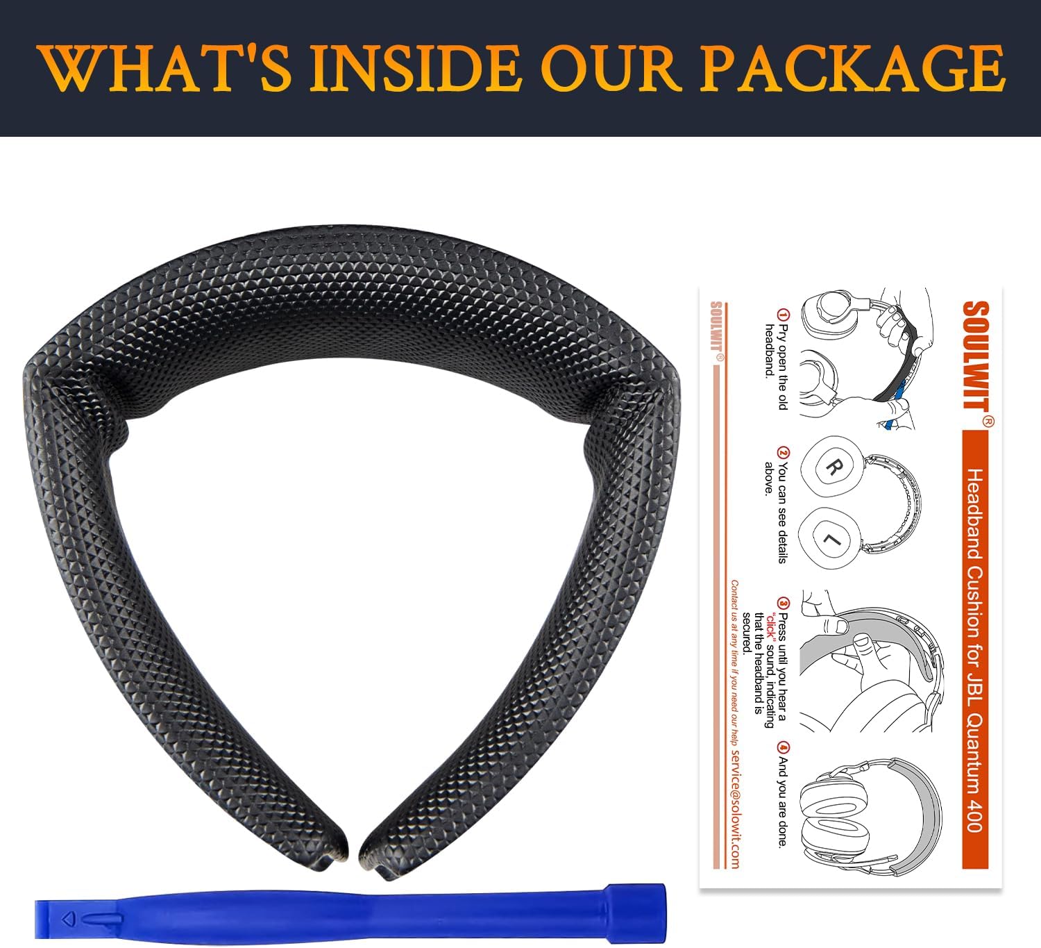 SOULWIT Headband for JBL Quantum 400