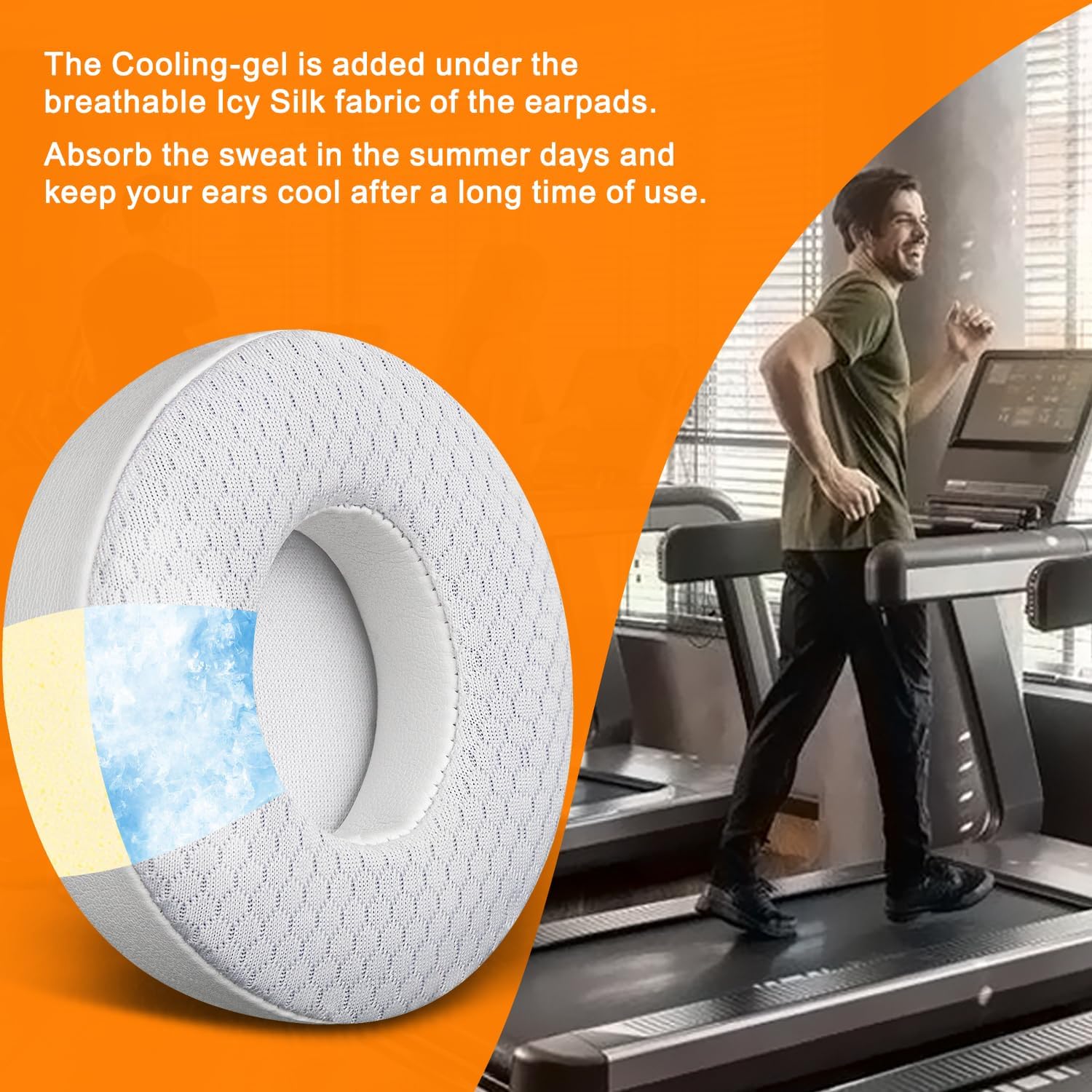 SoloWIT Earpads for Beats Solo 2 & Solo 3 - Cooling Gel
