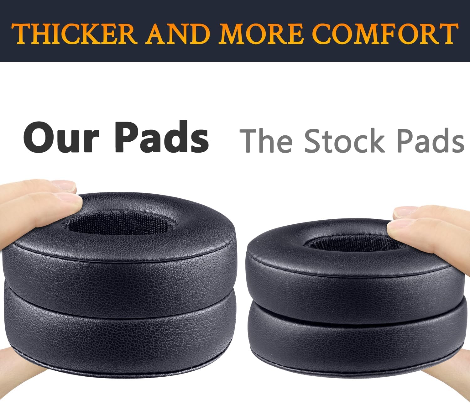 SoloWIT Earpads for Beats Solo 2 & Solo 3 - Protein Leather