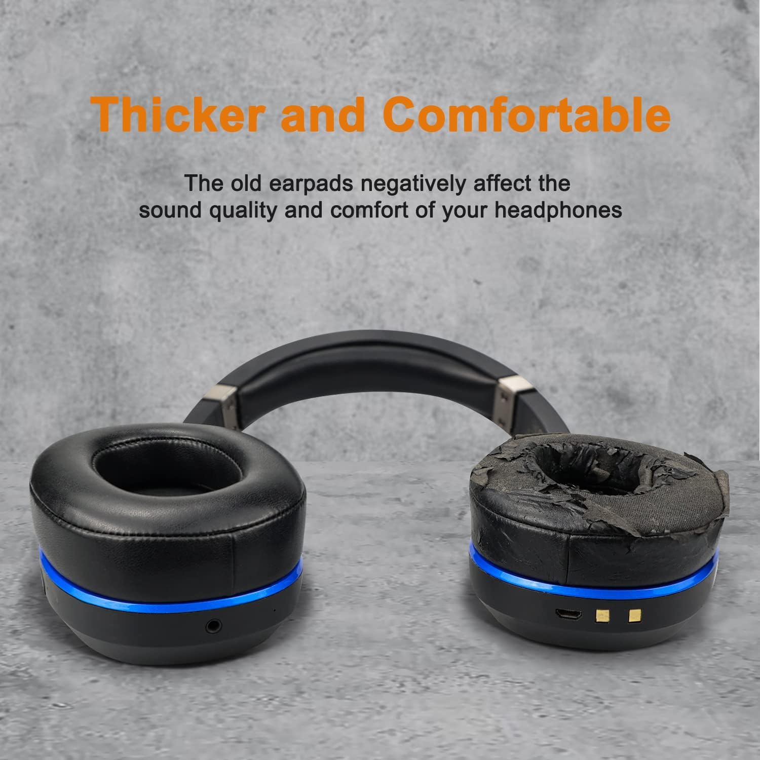 SOULWIT Earpads for Turtle Beach Elite 800, Elite 800X - Protein Leather
