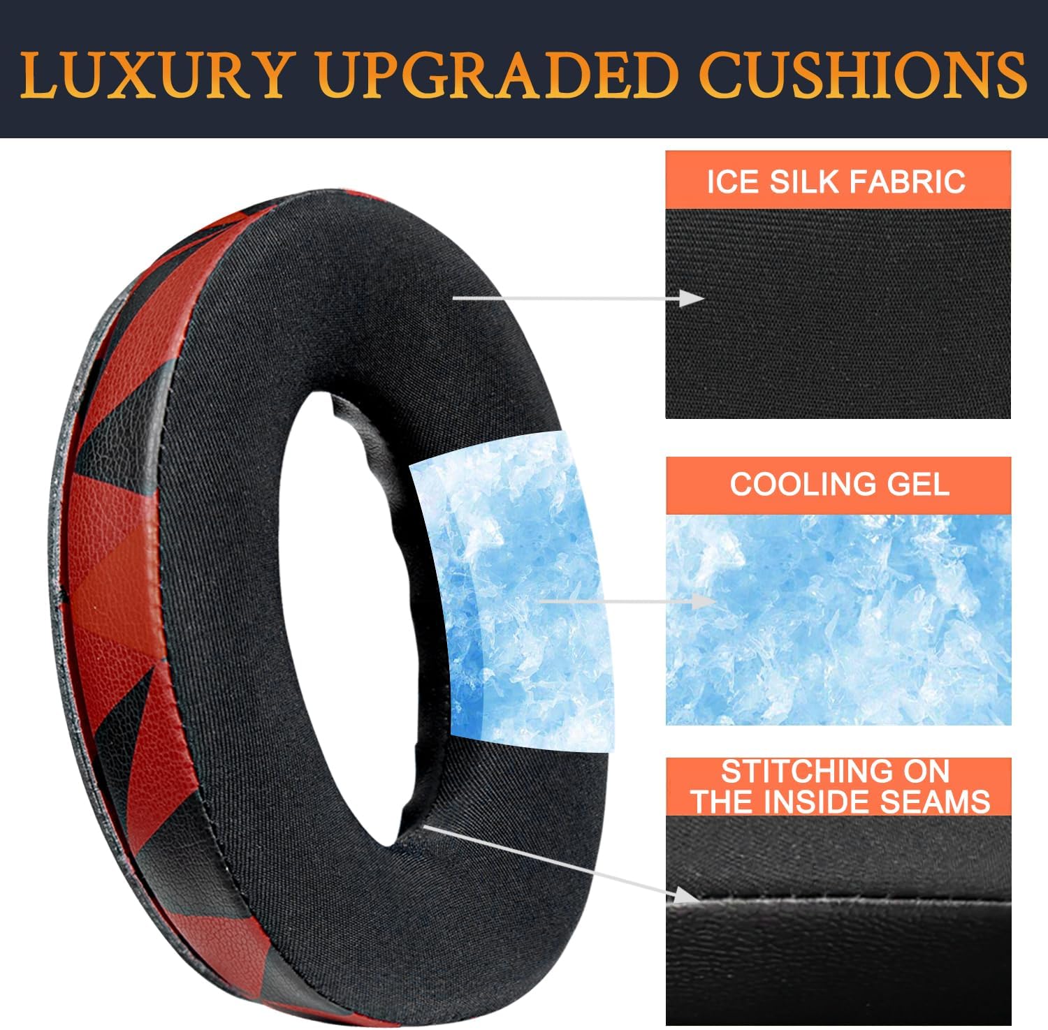 SoloWIT Earpads for Bose QuietComfort 35 Series - Cooling Gel