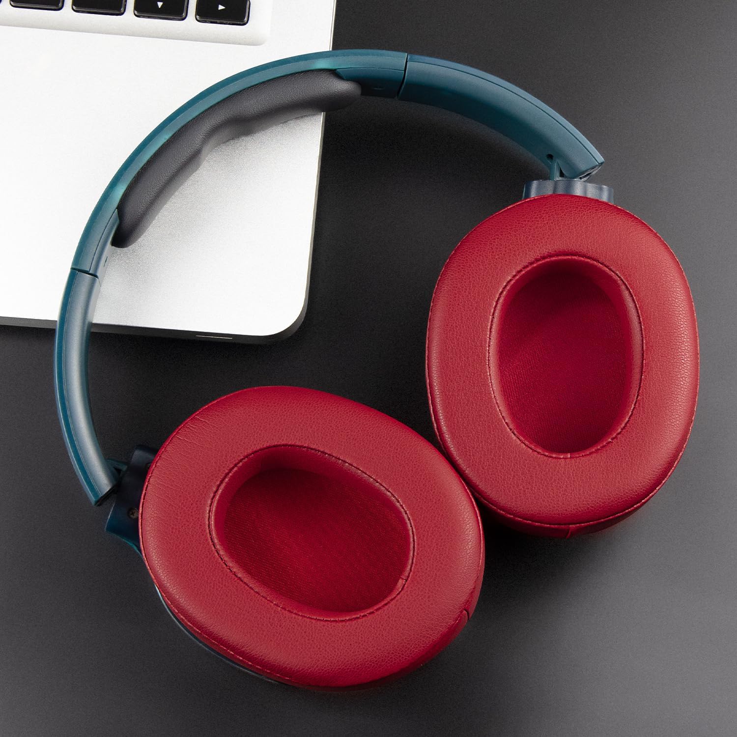 SOULWIT Earpads for Skullcandy Hesh 3/ANC/Evo & Crusher Wireless/ANC/Evo & Venue ANC - Protein Leather
