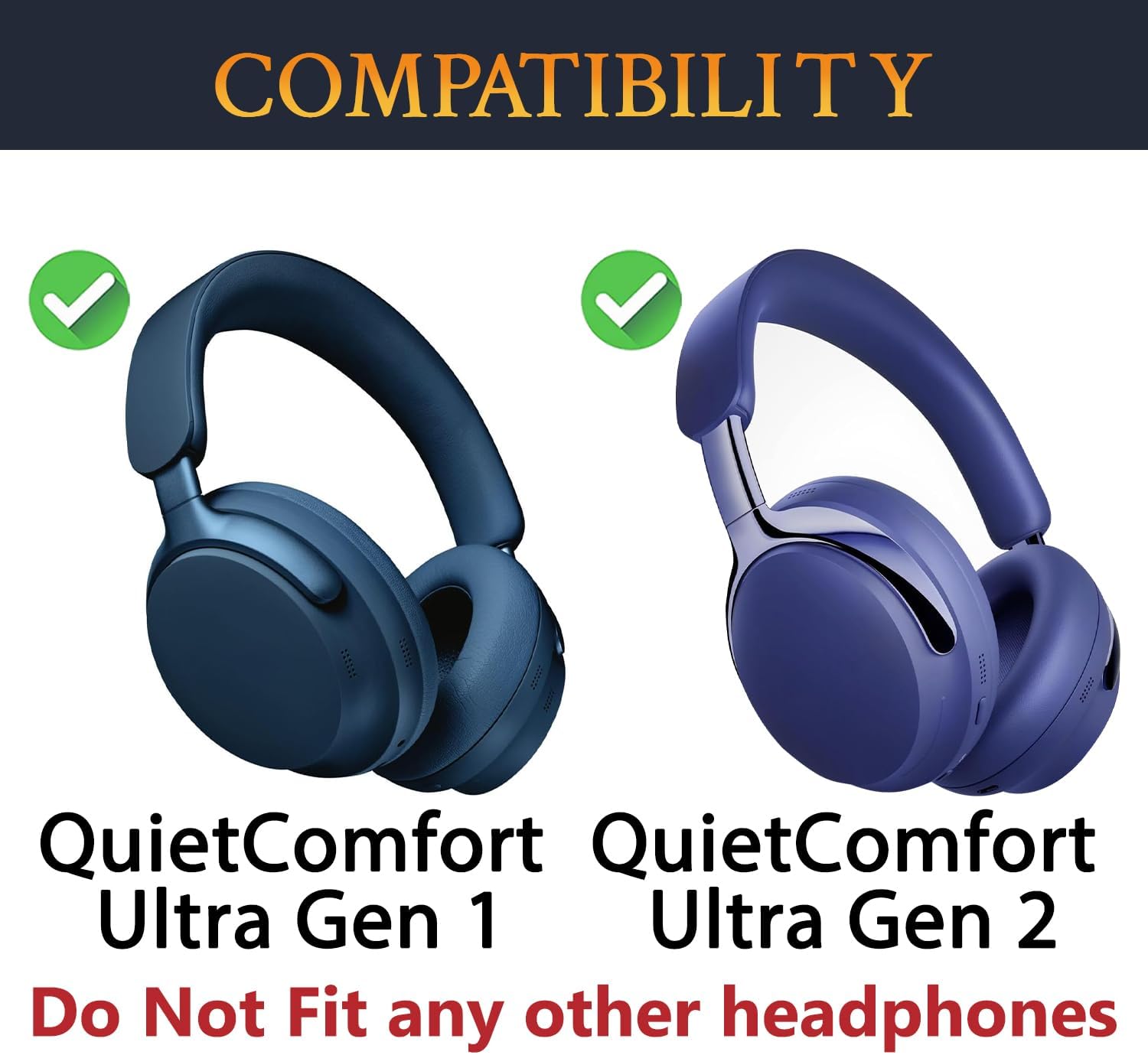 SOULWIT Headband for Bose QuietComfort Ultra, QuietComfort Ultra (2nd Gen)