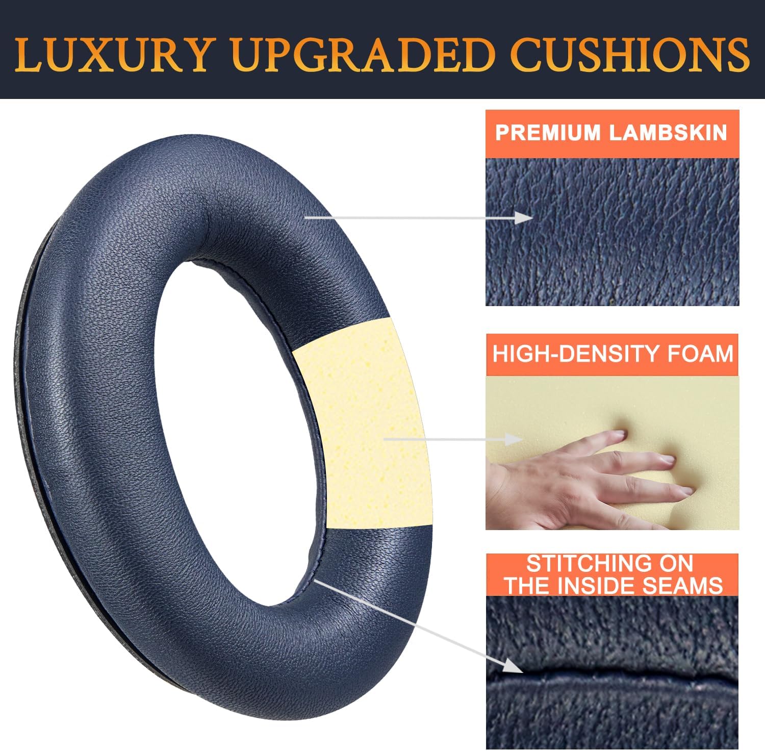 SOULWIT Earpads for Bose QuietComfort 45 Series - Lambskin