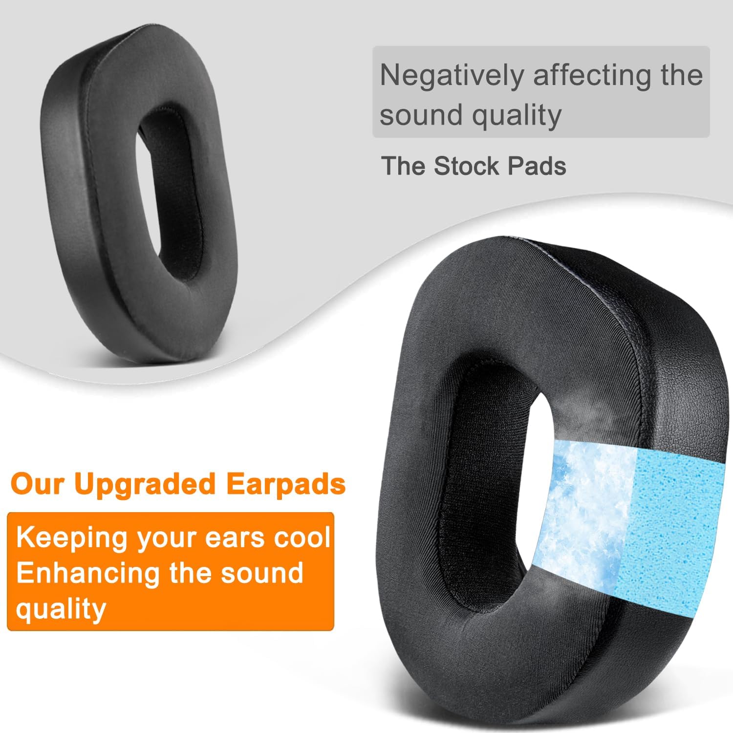 SOULWIT Earpads for Turtle Beach Stealth 700 Gen 2, 700 Gen 2 MAX - Cooling Gel