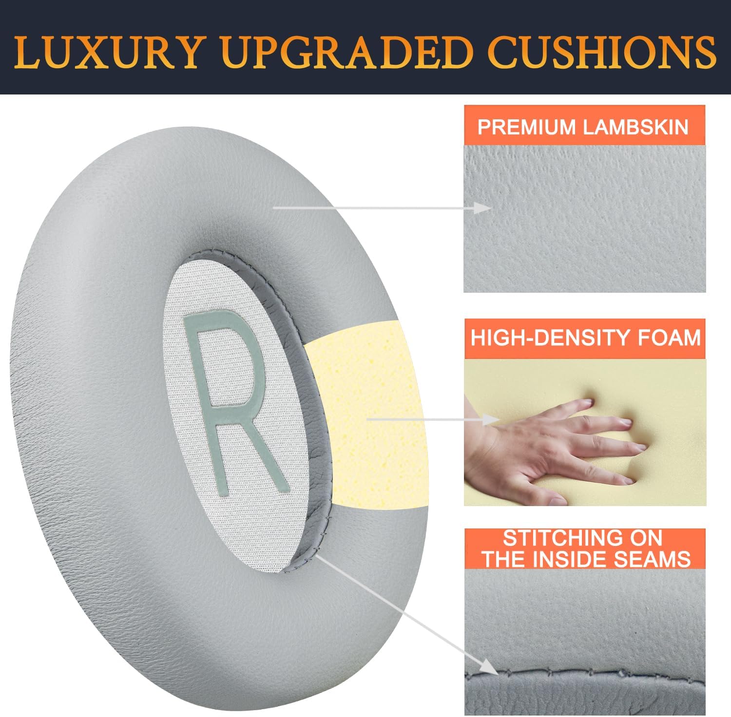 SOULWIT Earpads for Bose 700 - Lambskin
